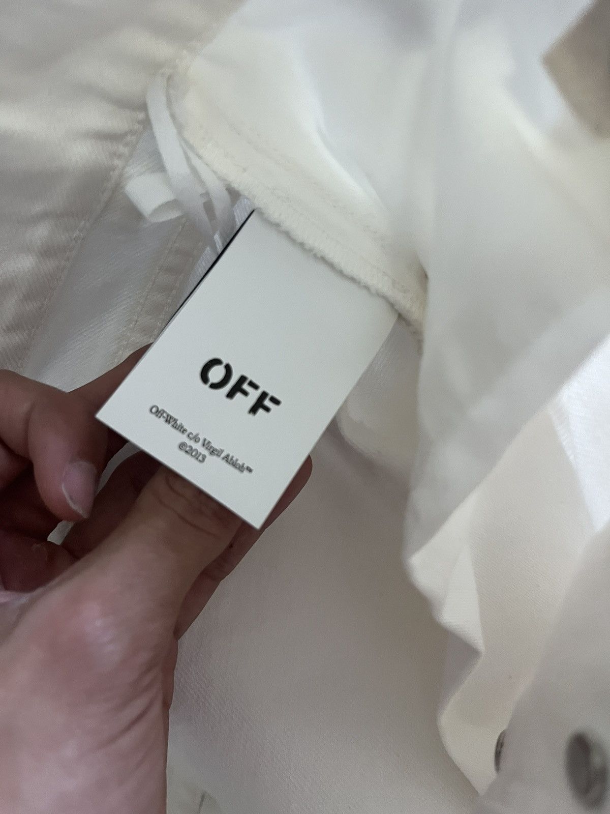 Off-White Off White hybrid denim Size US 33 - 6 Thumbnail
