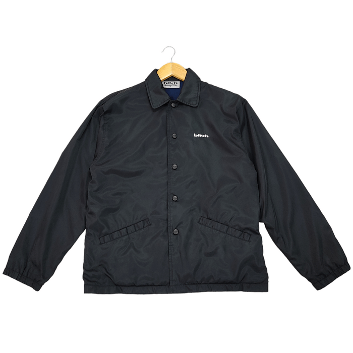 Streetwear Vintage 90s BITCH SKATEBOARDS Nylon Lined Windbreaker