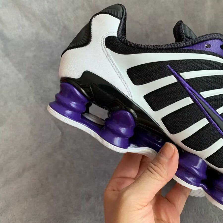 Nike Nike Shox TL court purple white Size US 11.5 / EU 44-45 - 4 Thumbnail
