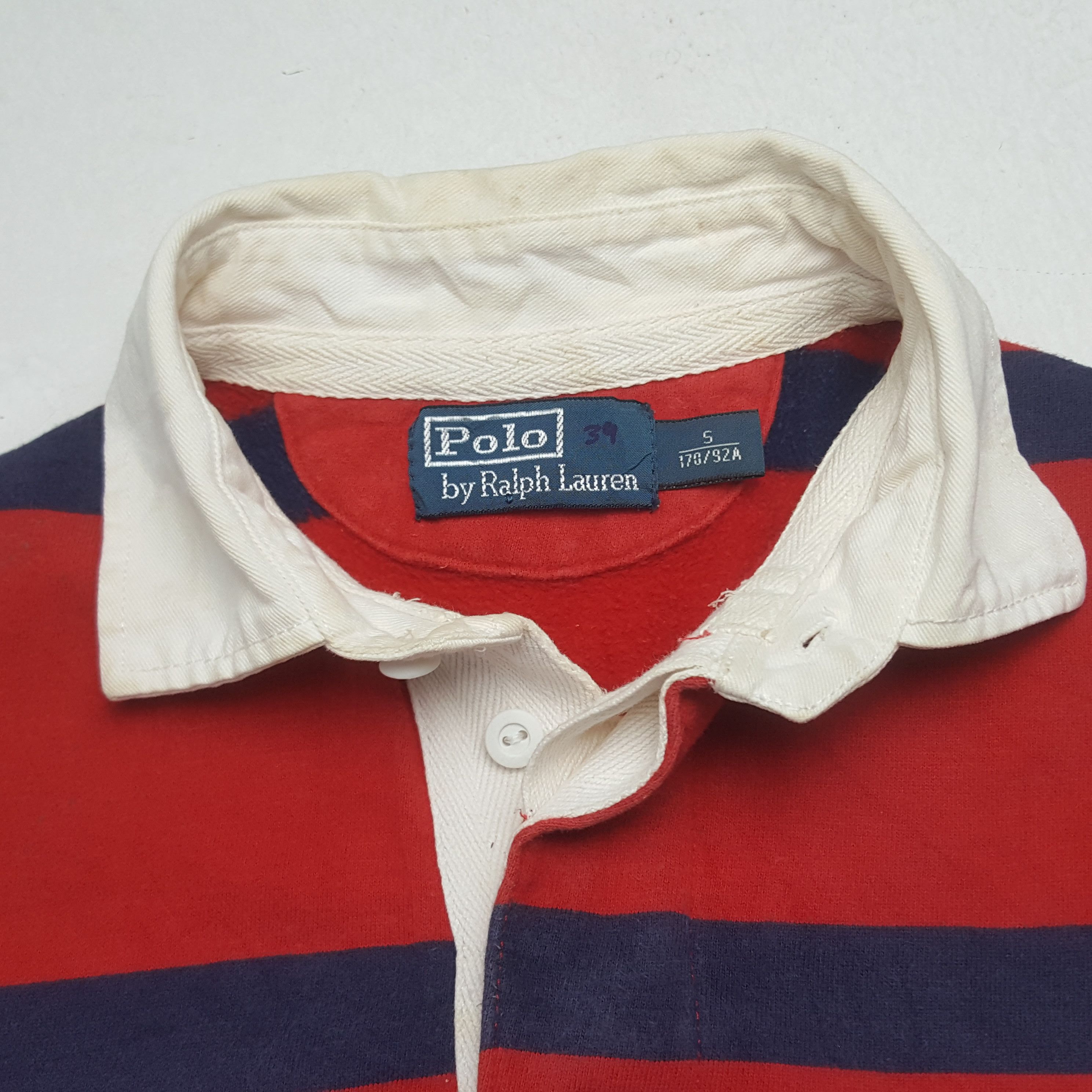 Polo Ralph Lauren Vintage Polo Ralph Lauren Striped Polos Shirt Size US S / EU 44-46 / 1 - 4 Thumbnail