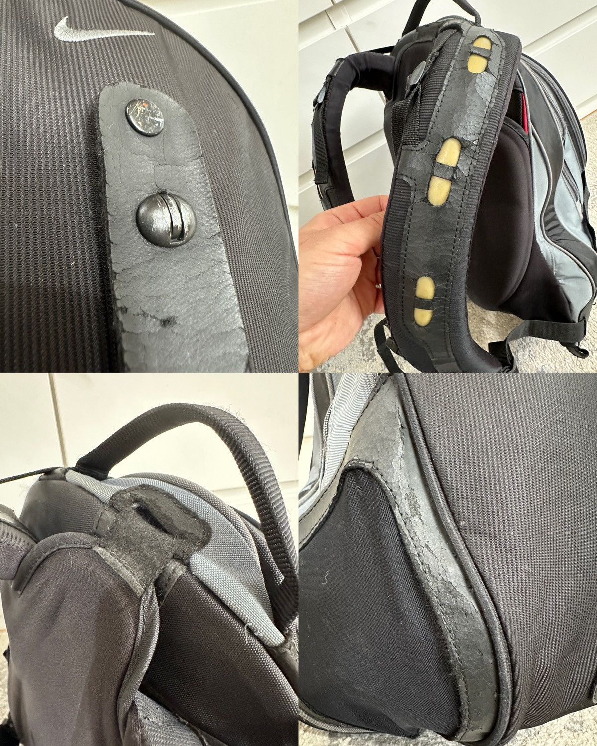 Nike VINTAGE NIKE Y2K TECHWEAR BACKPACK Size ONE SIZE - 5 Thumbnail