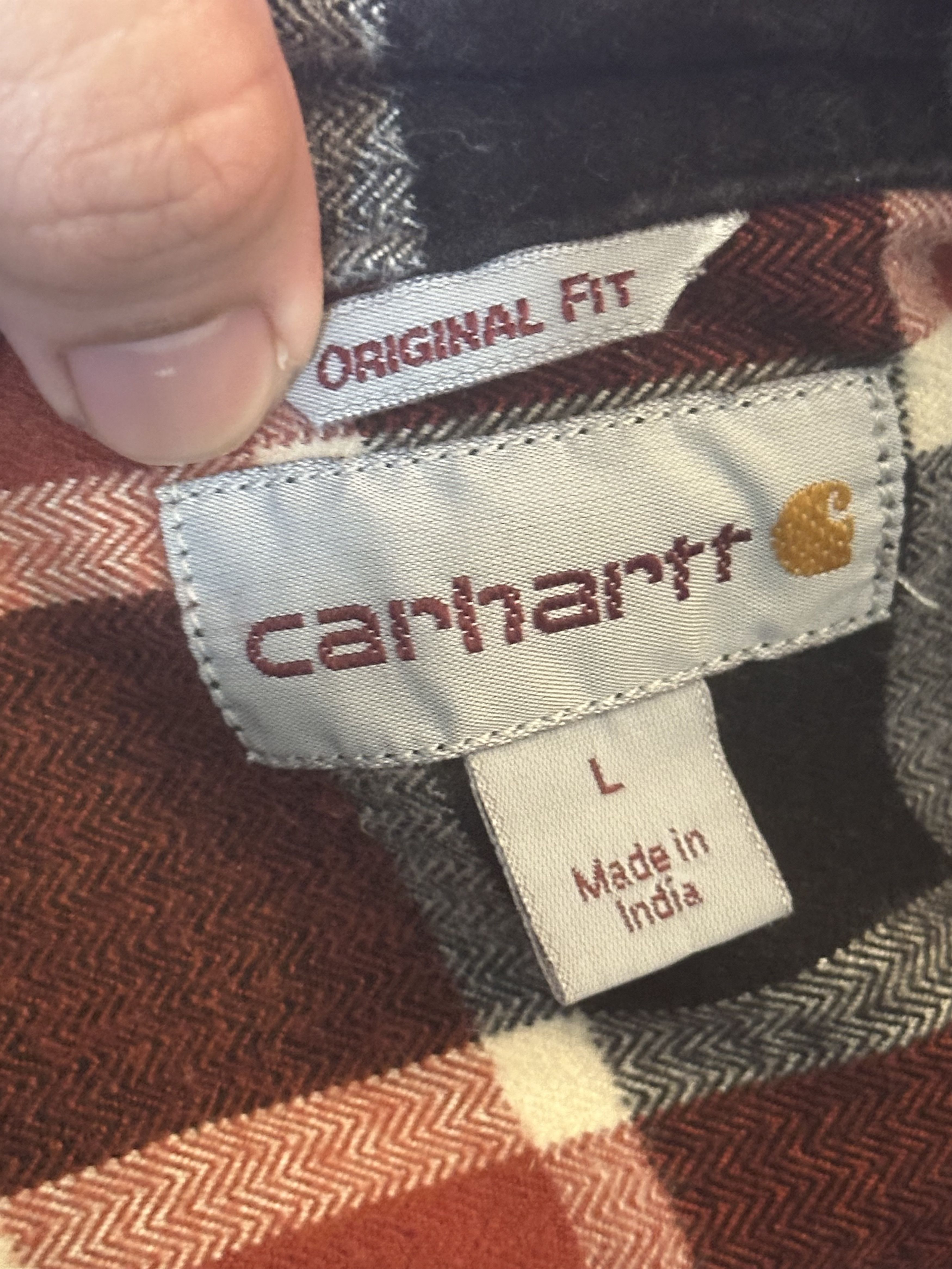 Carhartt Carhartt Plaid Work Shirt Size US L / EU 52-54 / 3 - 3 Thumbnail