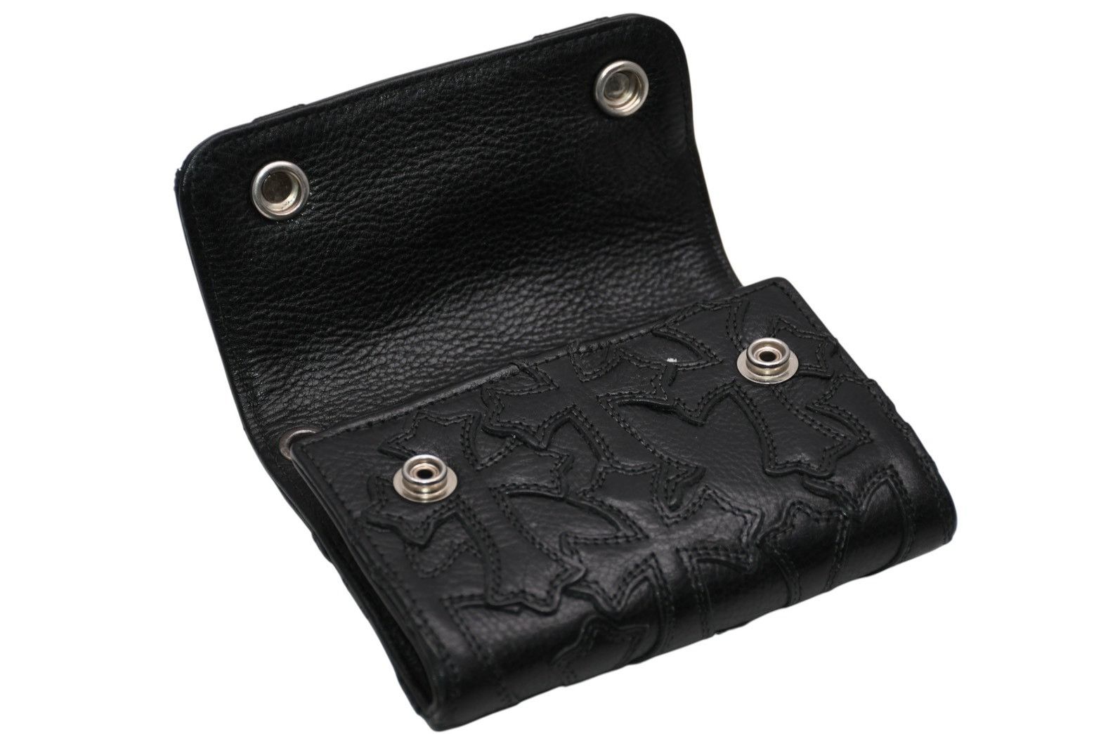 Chrome Hearts Chrome Hearts Cemetery Cross Wave Wallet Size ONE SIZE - 10 Thumbnail