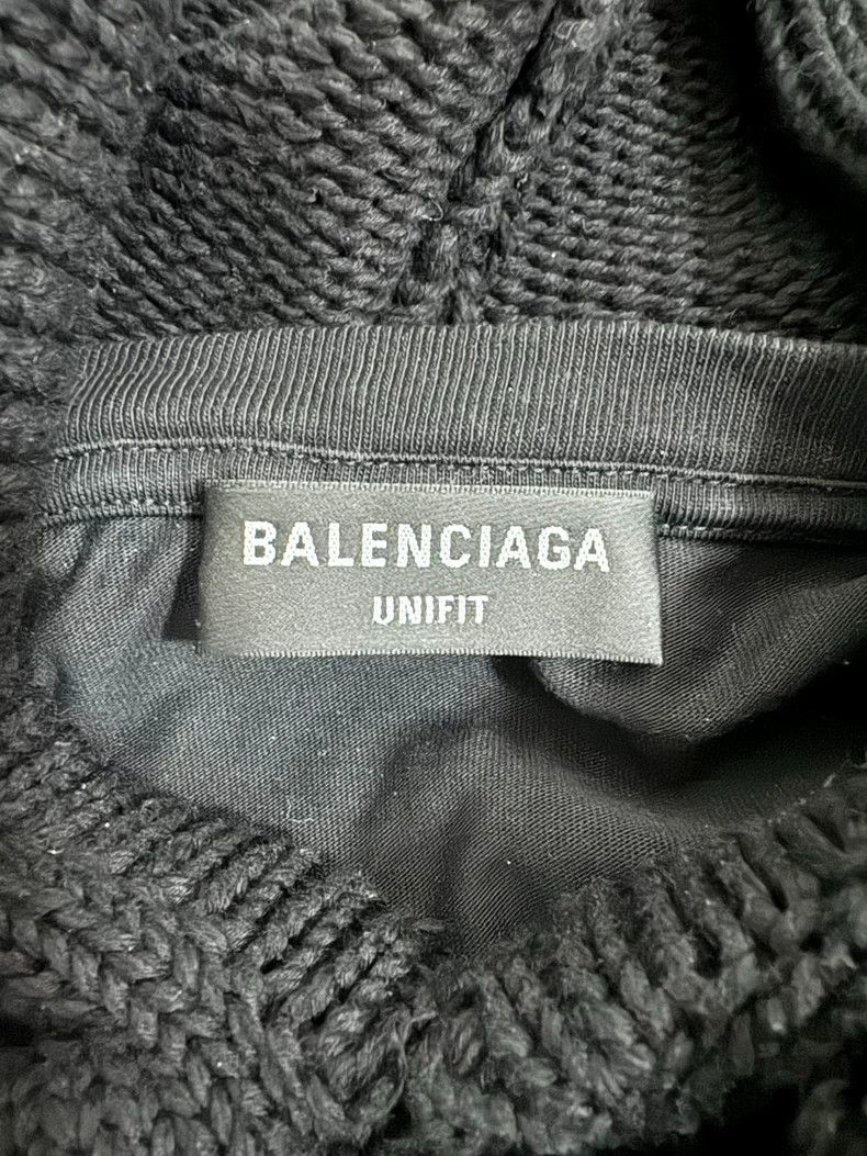 Balenciaga Balenciaga FW21 Wreck Coke Knit Hoodie 2504-Nextarrow Size US M / EU 48-50 / 2 - 4 Thumbnail