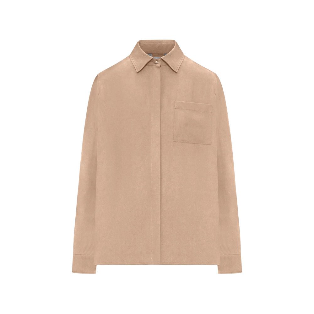 Max Mara Max Mara NEUTRALS Tops - Shirts Size M / US 6-8 / IT 42-44 - 1 Thumbnail