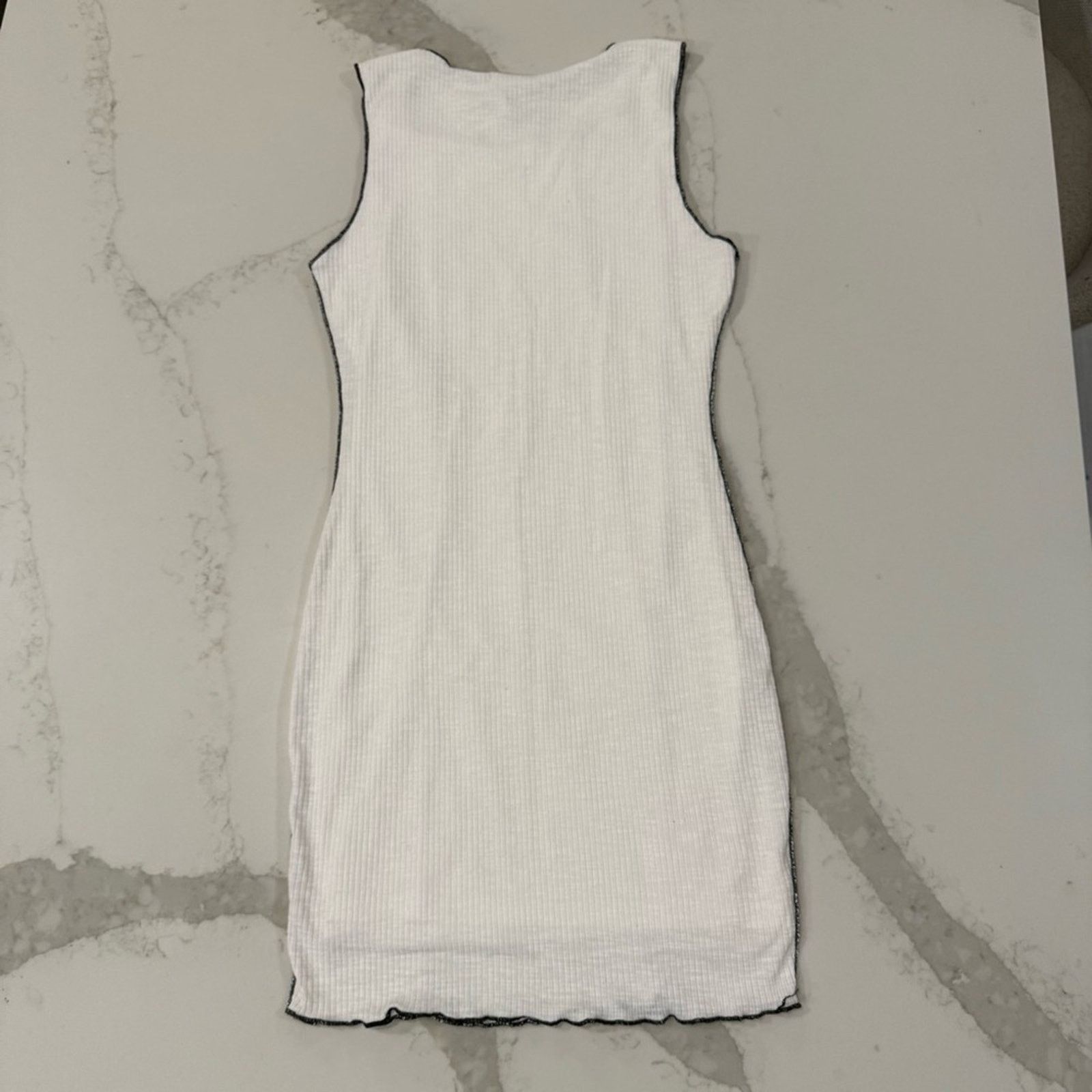 PRINCESS POLLY Princess Polly Ribbed Knit Sleeveless Mini Dress Women’s 6 Size M / US 6-8 / IT 42-44 - 7 Thumbnail