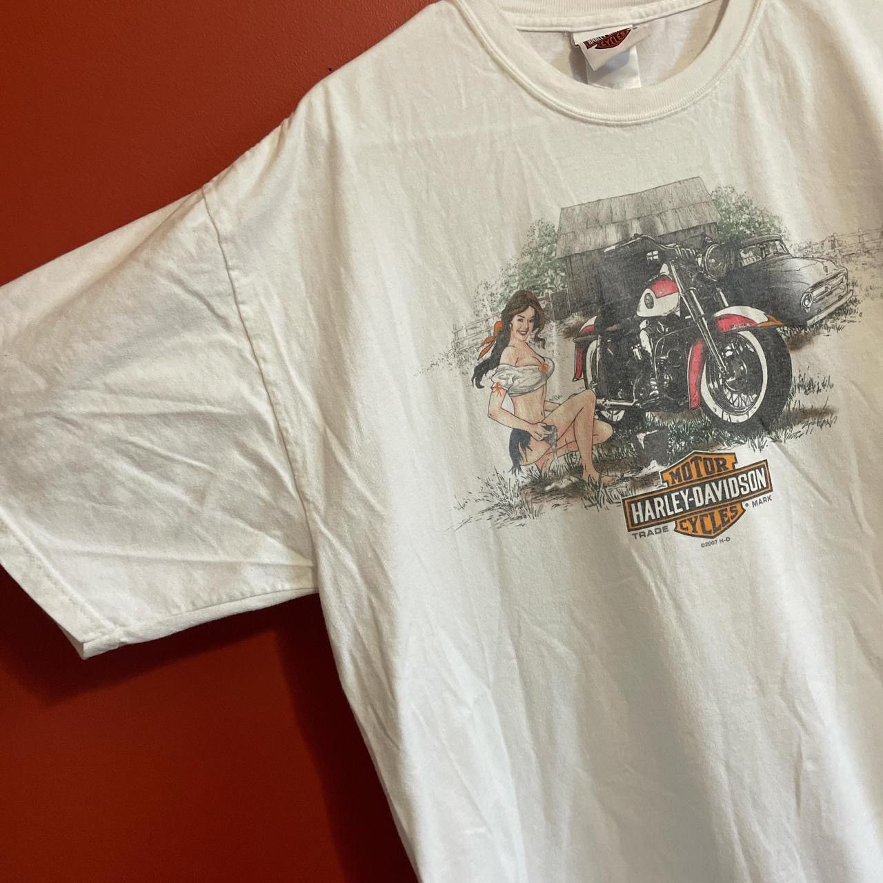 Harley Davidson × Vintage crazy 2007 harley davidson tee Size US XL / EU 56 / 4 - 4 Thumbnail
