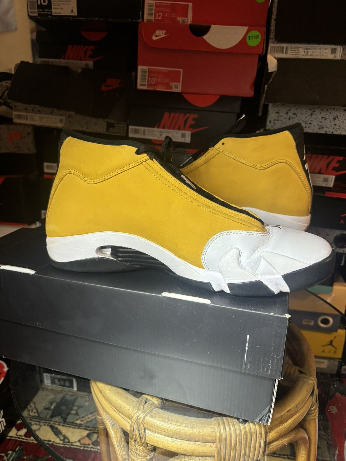 Jordan Brand Jordan 14 ginger size 13 used Size US 13 / EU 46 - 4 Thumbnail