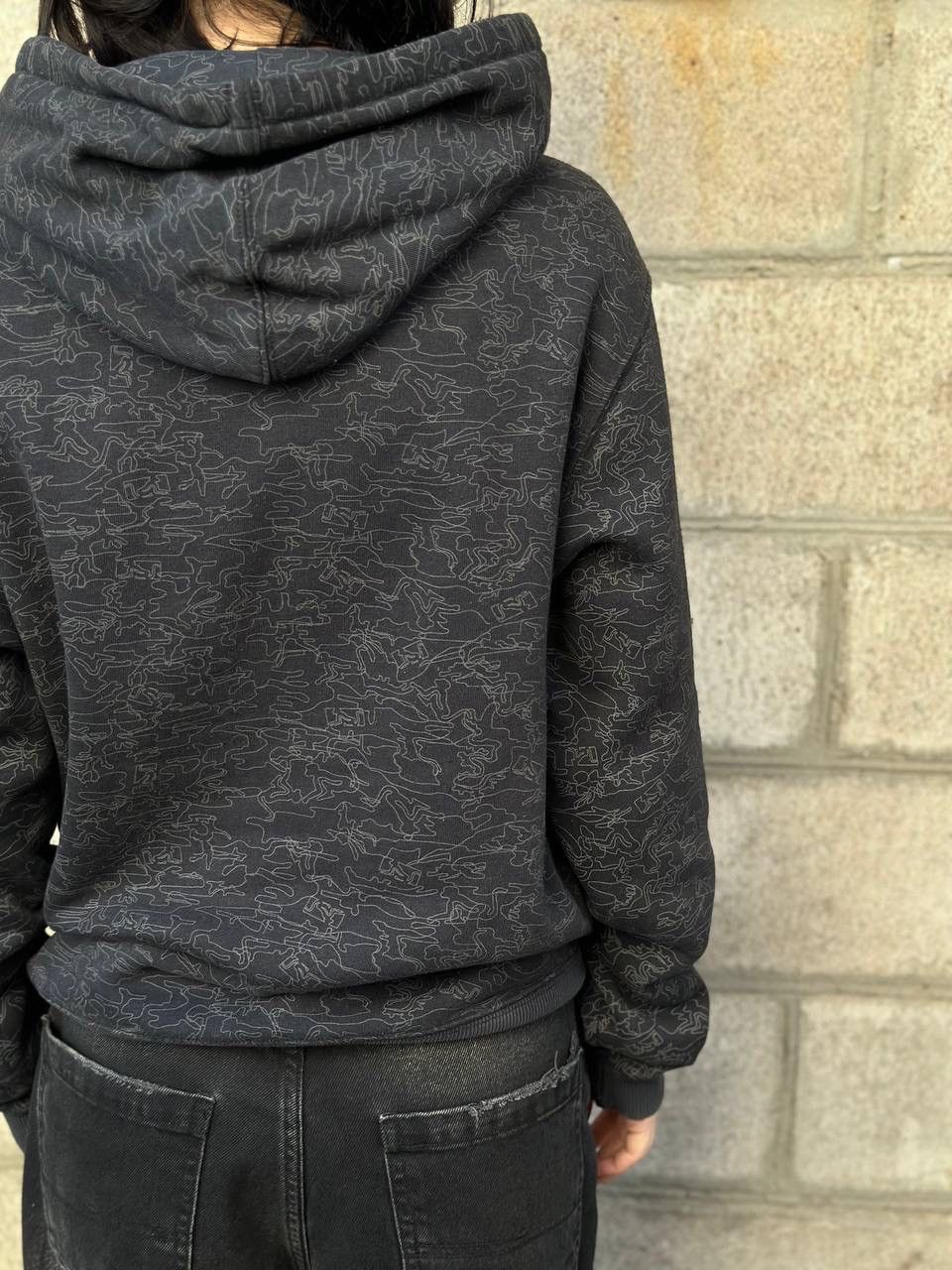 DrunknMunky VTG Drunk Monkey Hoodie Multi-logo Size M Y2K SK8 00s USa Size US M / EU 48-50 / 2 - 10 Thumbnail