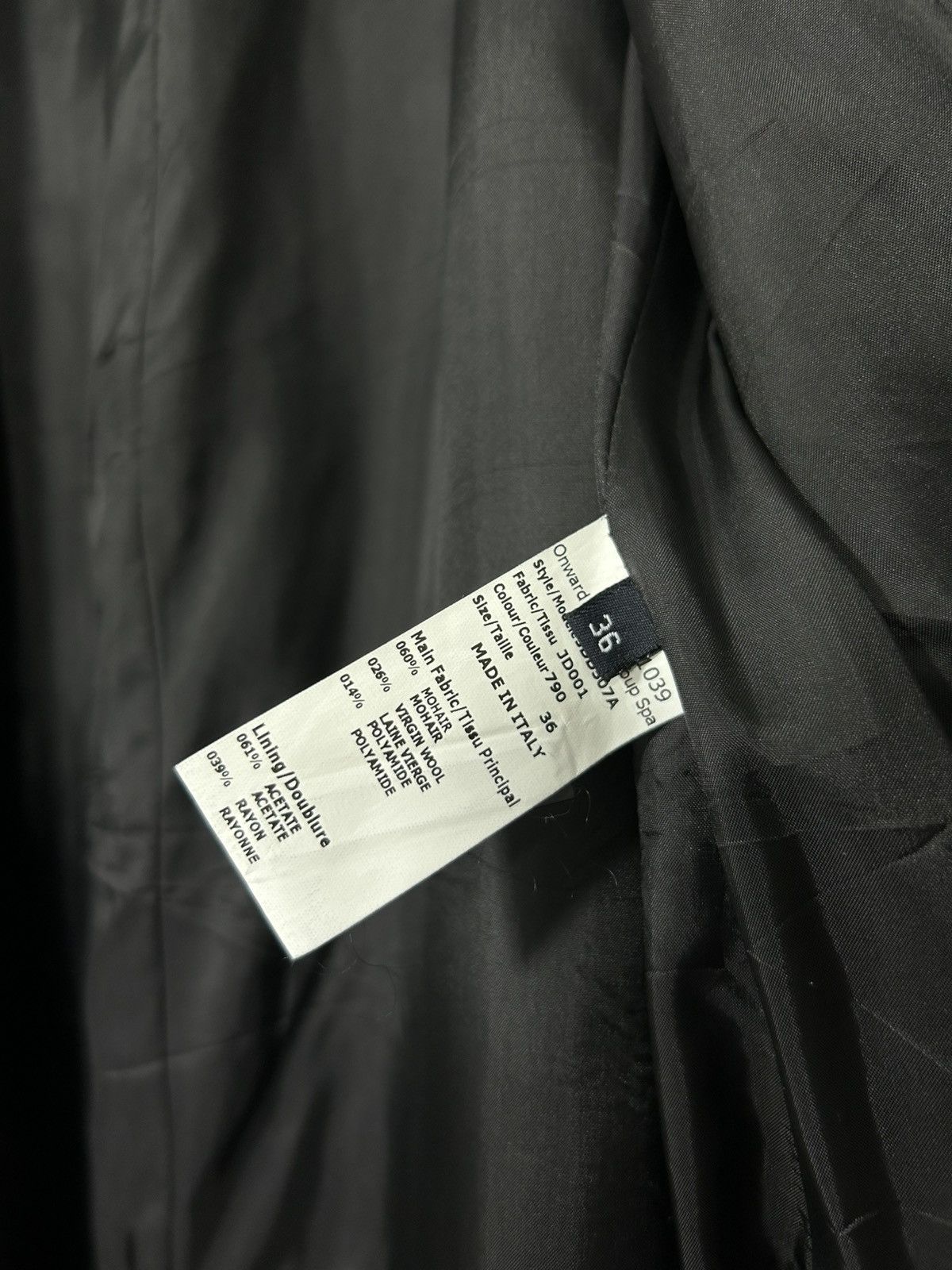 Jil Sander Jil Sander Navy Mohair Coat Size XS / US 0-2 / IT 36-38 - 4 Thumbnail