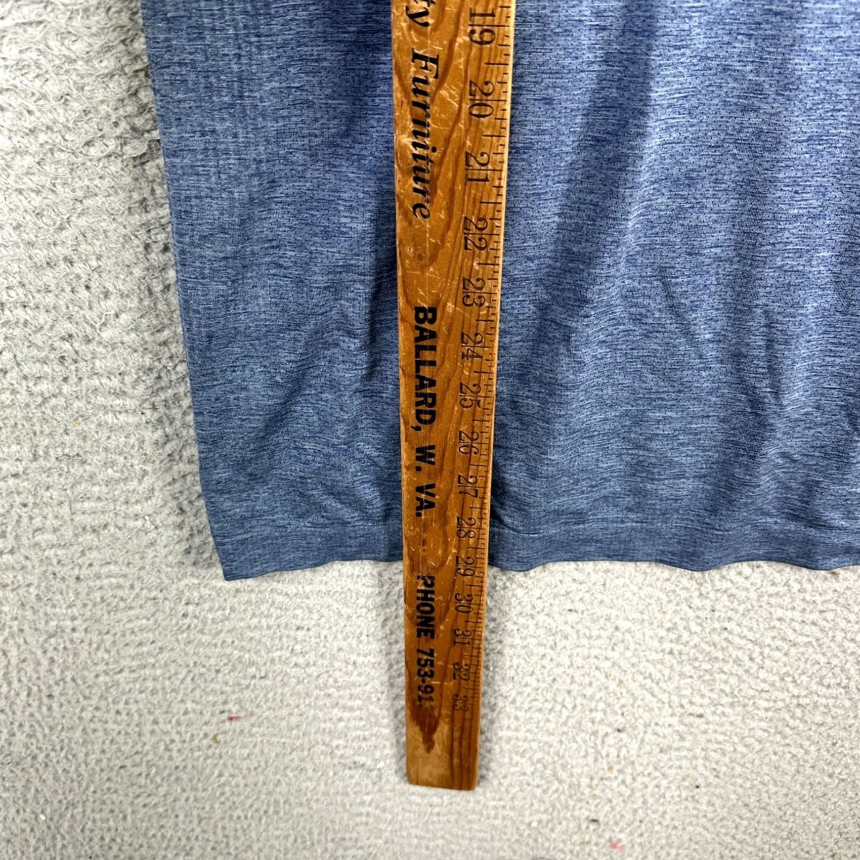 Lululemon Lululemon Metal Vent Tech Shirt Athletic Mens XL Blue Long Sleeve Logo Fox Sport Meltt Vent Tech Shirt Size US XL / EU 56 / 4 - 7 Thumbnail