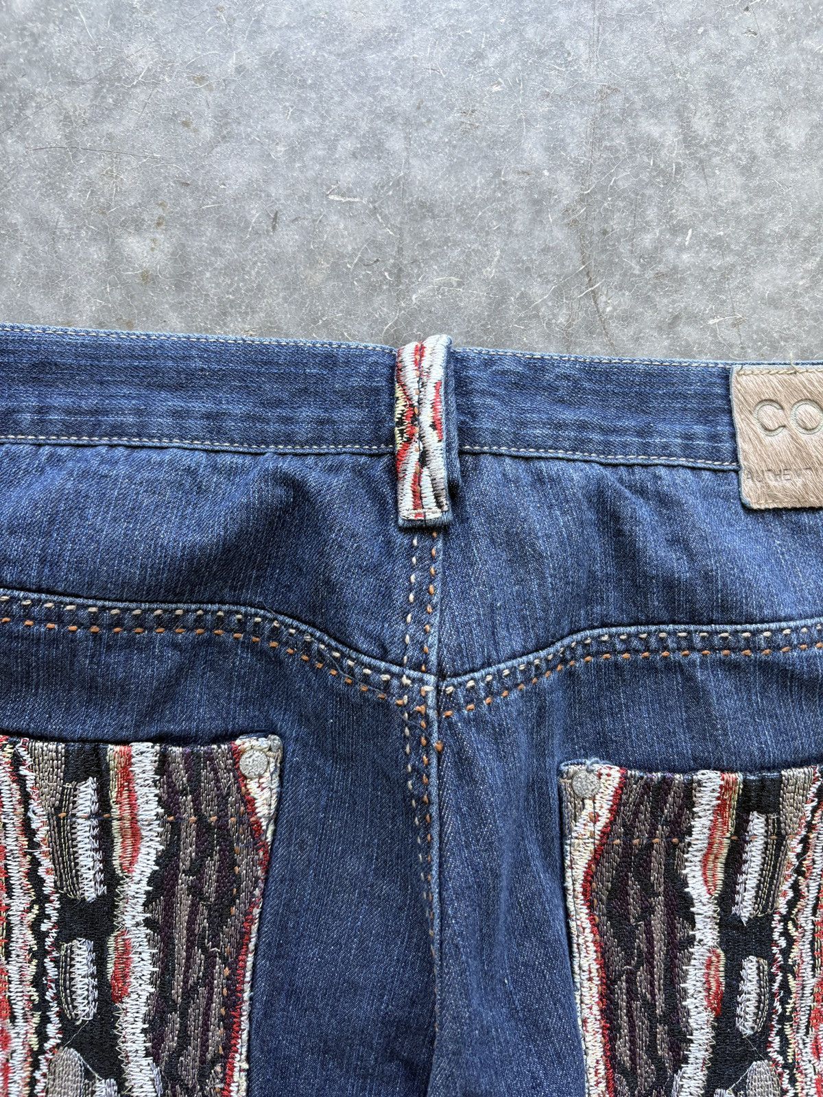 Coogi Vintage Y2K Coogi Baggy Embroidered Jean Shorts Size US 40 / EU 56 - 3 Thumbnail