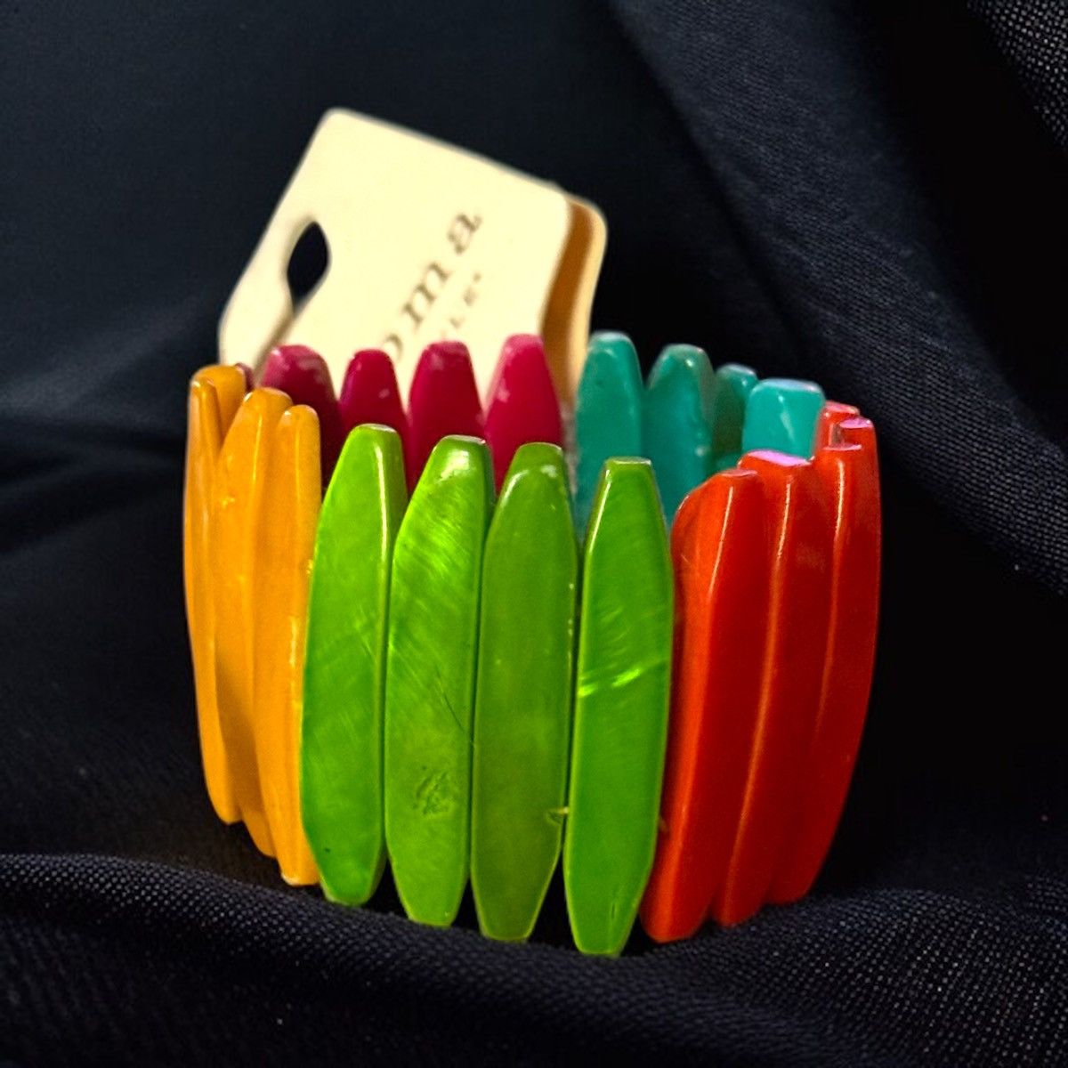 Sonoma Sonoma chunky color block dyed shell bracelet Size ONE SIZE - 1 Thumbnail