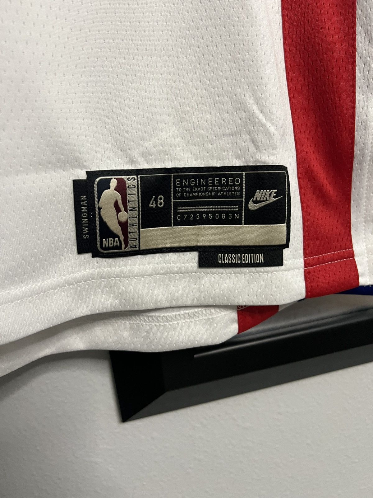 Nike Nic Claxton Jersey Size US L / EU 52-54 / 3 - 2 Thumbnail