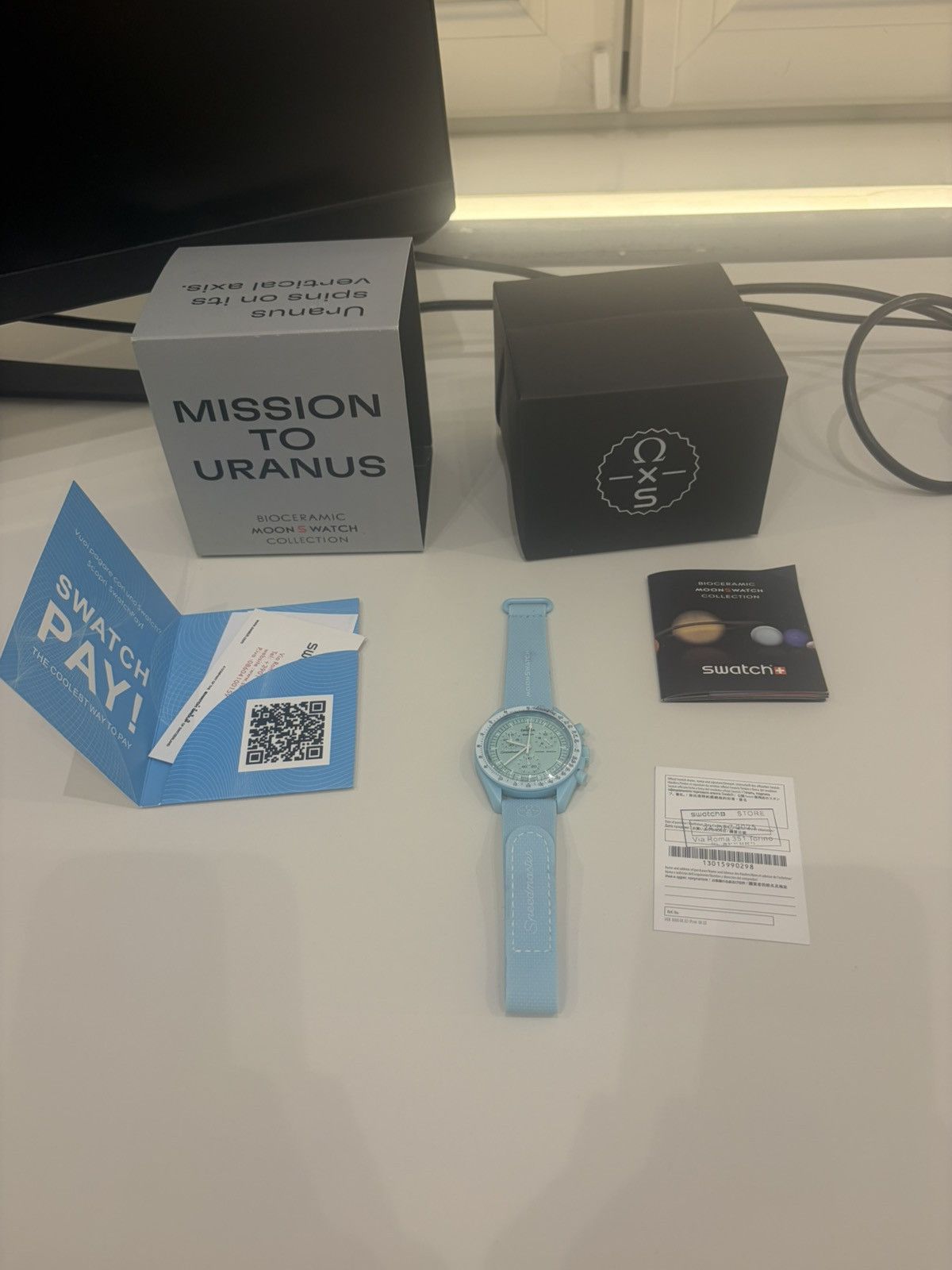 Swatch Omega x Swatch “Mission to Uranus” | Grailed
