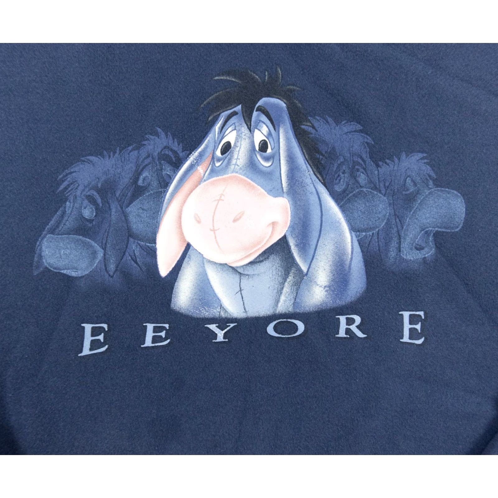 Disney VINTAGE Disney Eeyore Sweatshirt Mens XL Blue Crewneck Sweatshirt 90s Disney Store Sweater Logo All Seasons 90s Theme Mens Size US XL / EU 56 / 4 - 2 Thumbnail