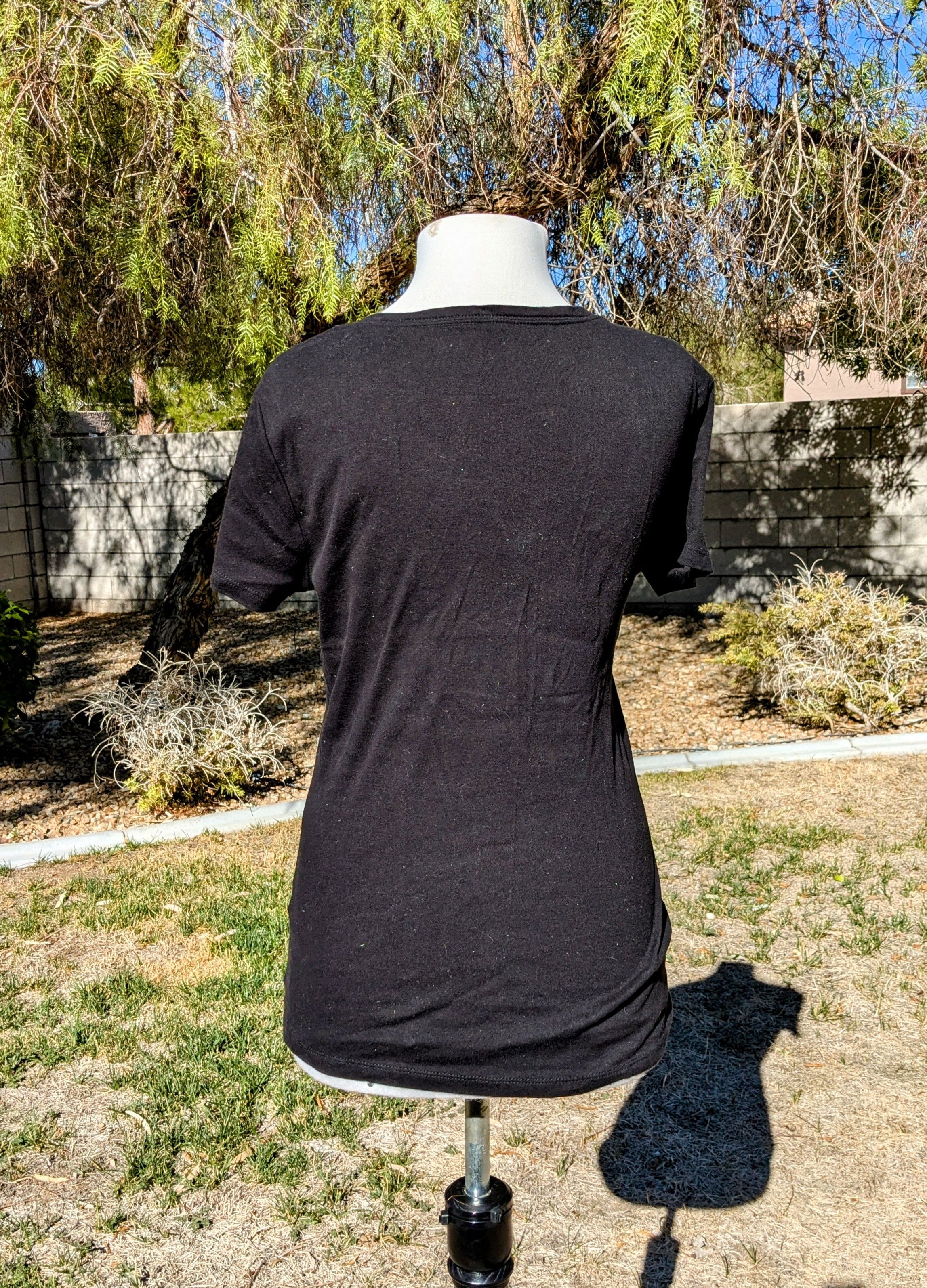Faded Glory Faded Glory Classic 100% Organic Cotton Short Sleeve T-Shirt Size L / US 10 / IT 46 - 4 Thumbnail
