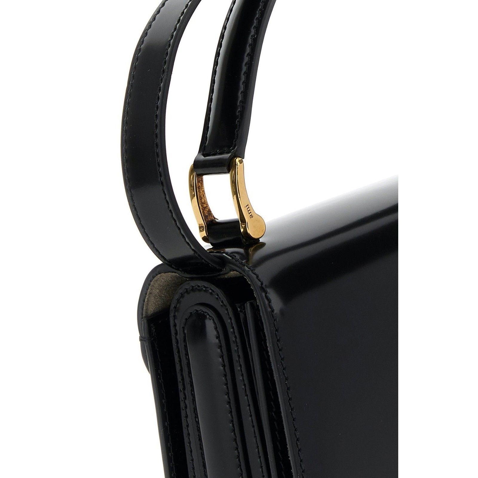 AMI AMI Black Top Handle Bag New & Authentic Size ONE SIZE - 4 Thumbnail