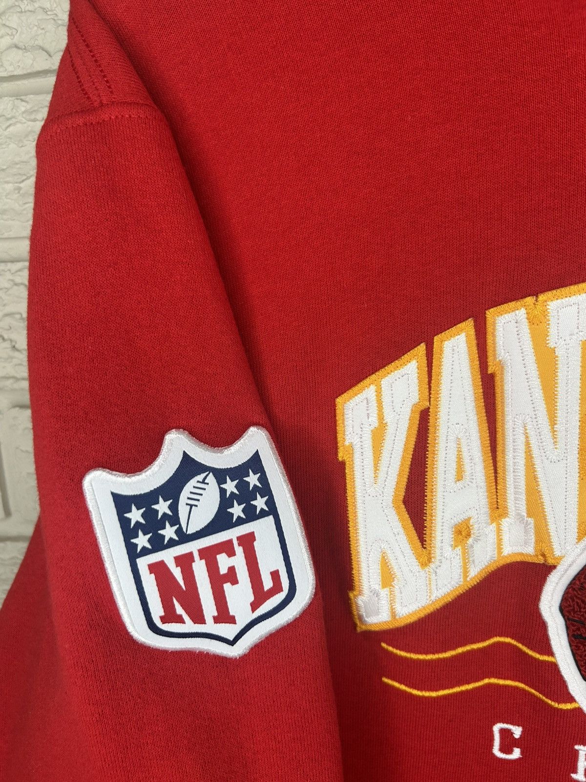 Russell Athletic Vintage Russell Athletic Kansas City Cheifs Hoodie Size US L / EU 52-54 / 3 - 8 Thumbnail