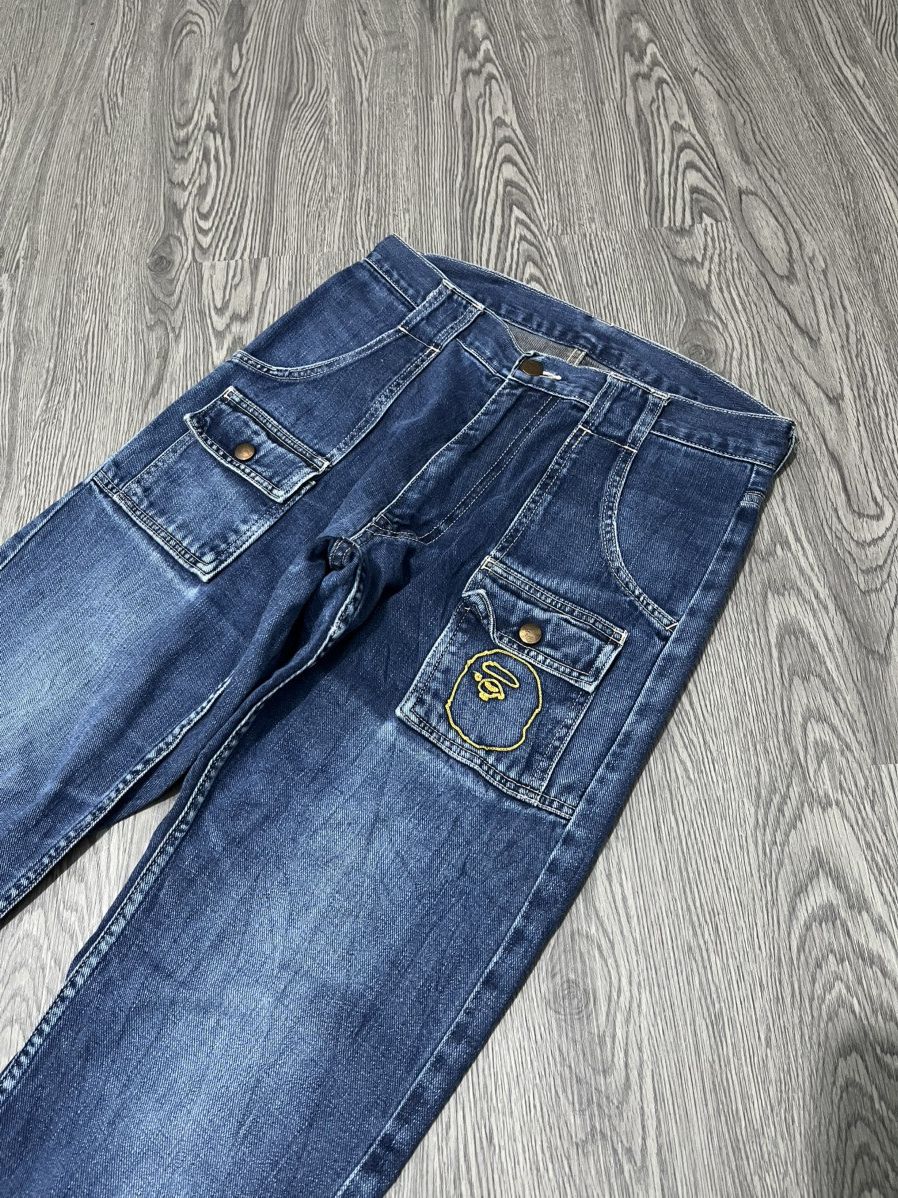 Bape Vtg Y2K A Bathing Ape Bape Jeans Size US 28 / EU 44 - 9 Thumbnail
