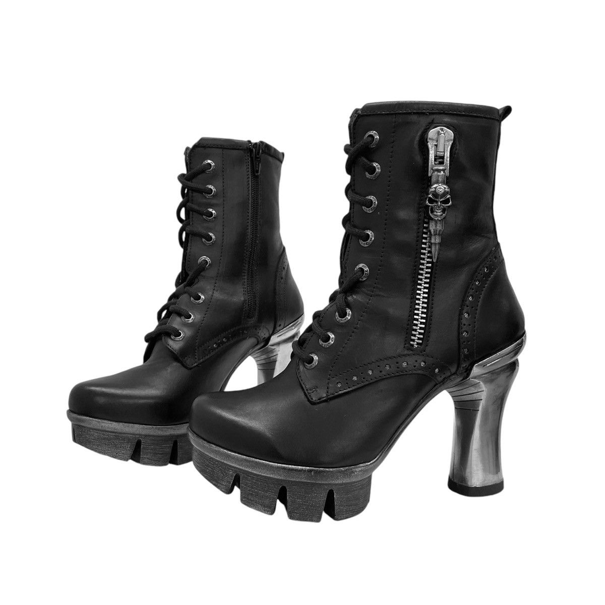 New Rock NEOPUNK M-NEOPUNK003-S1 NEW ROCK boots Size US 5.5 / IT 35.5 - 2 Thumbnail