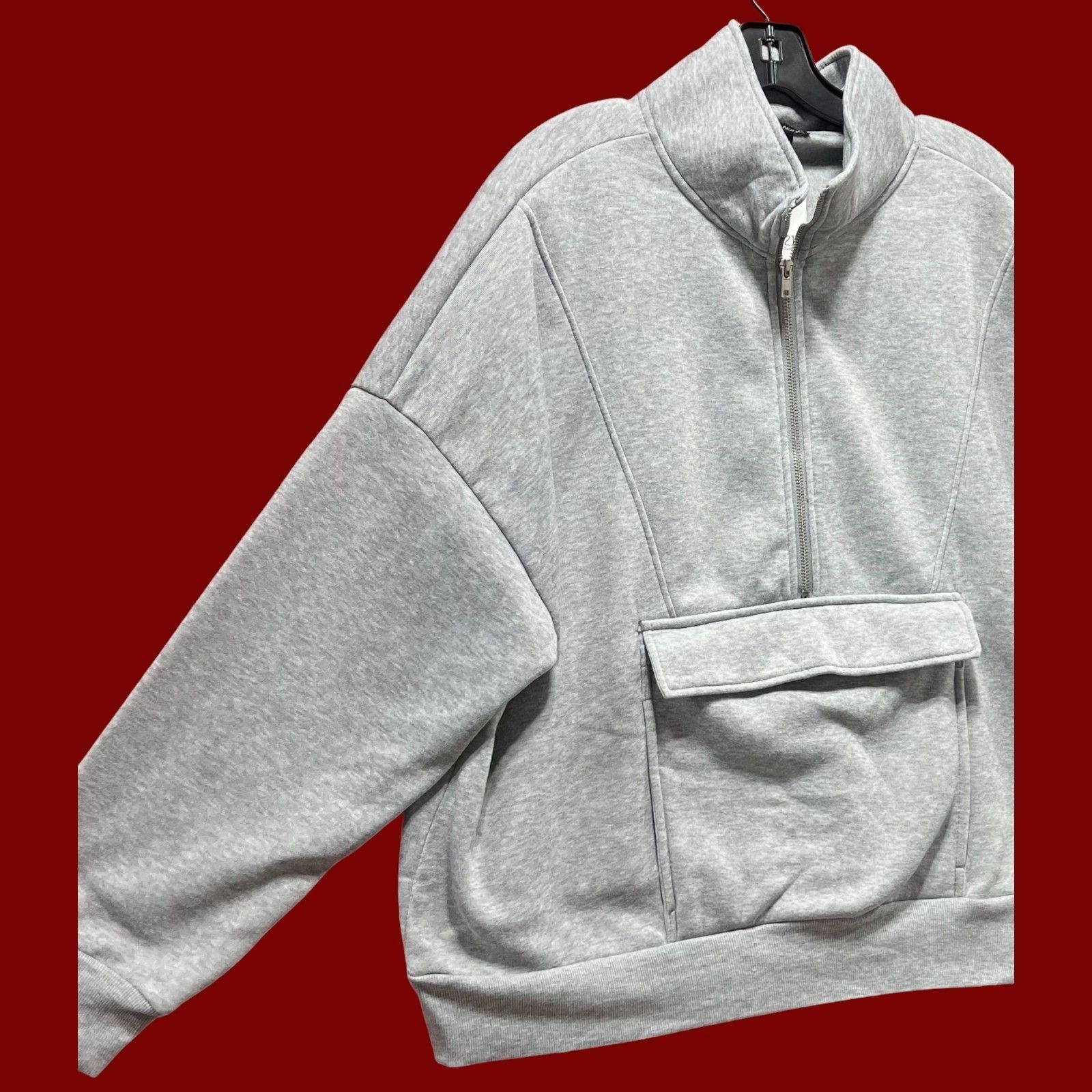 Other Love Mood - Unisex Long Sleeve Sweatshirt With Kangaroo Pock Size US XL / EU 56 / 4 - 14 Thumbnail