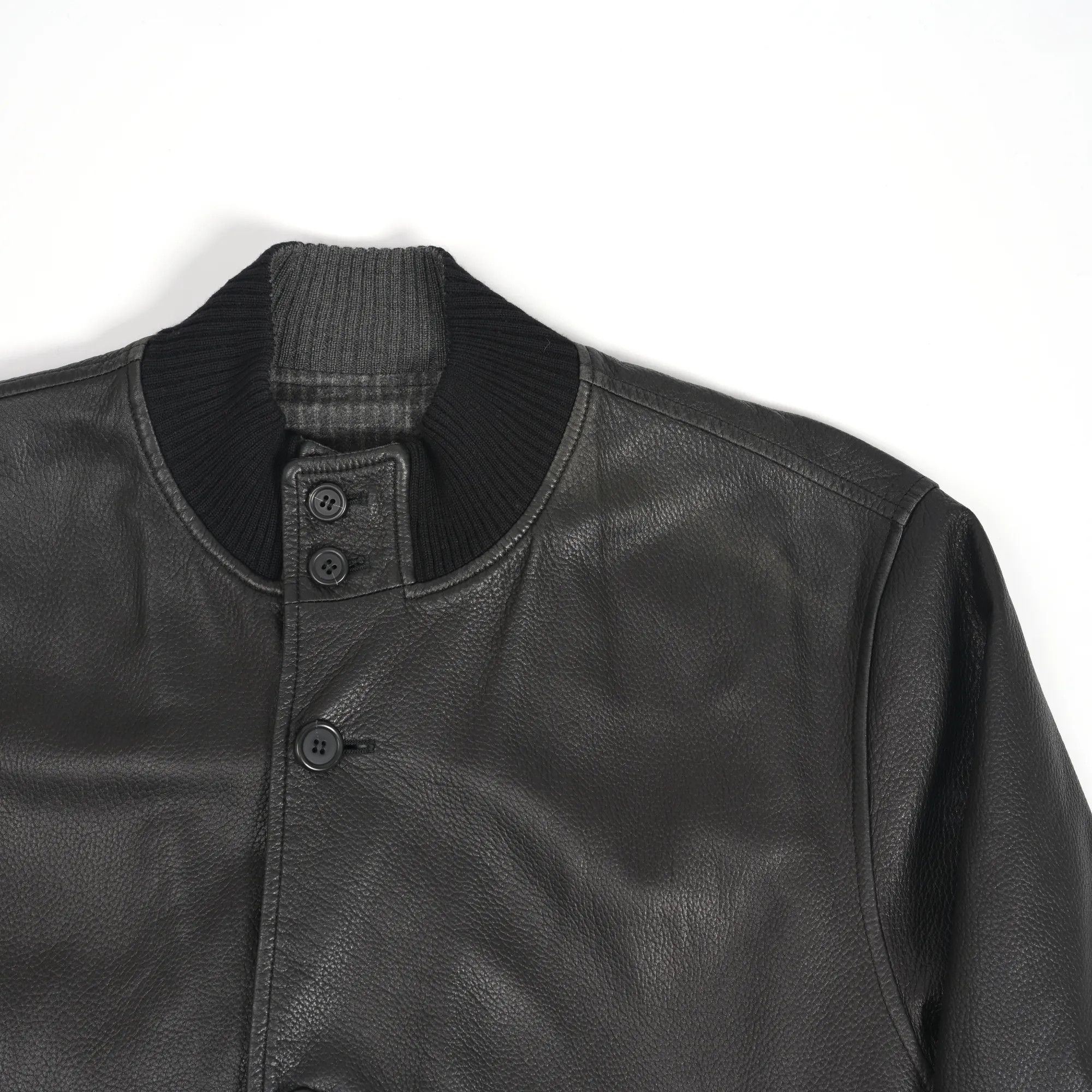 Sulka SULKA reversible leather jacket (52 EU) Size US L / EU 52-54 / 3 - 3 Thumbnail