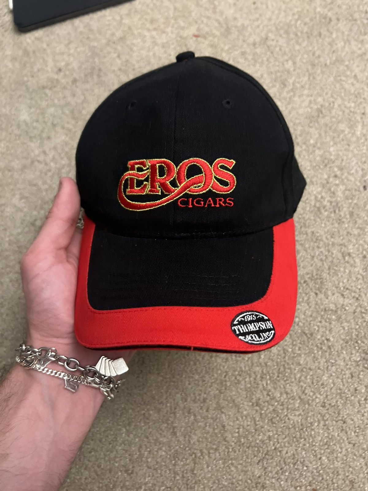 Other × Vintage Sick vintage EROS cigars Thompson adjustable cap Size ONE SIZE - 3 Thumbnail