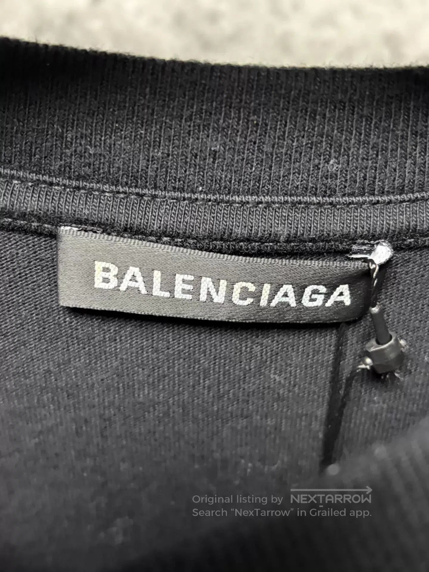 Balenciaga Black Graphic Short Sleeve Shirt. Size US XS / EU 42 / 0 - 3 Thumbnail
