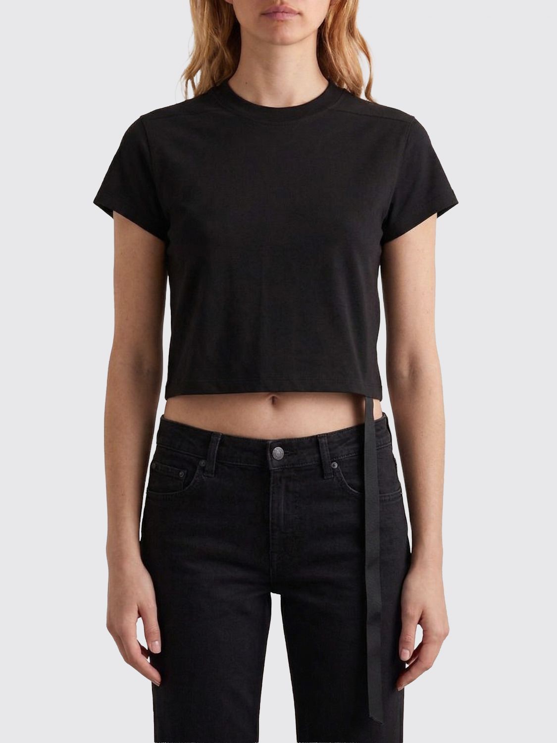 Rick Owens Drkshdw Rick Owens Drkshdw T-Shirt Woman Black Size L / US 10 / IT 46 - 1 Thumbnail