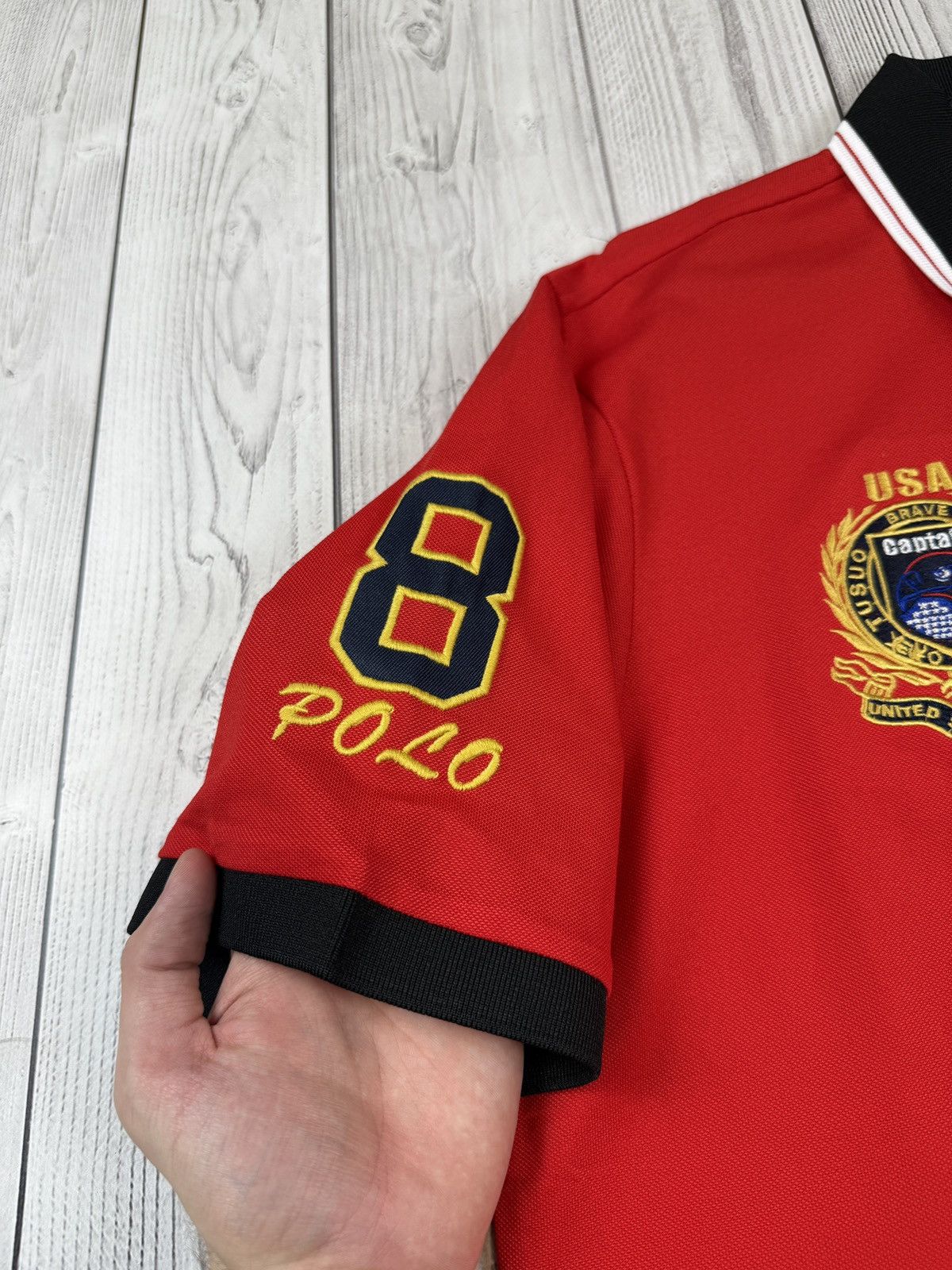 Other Polo Chicago USA big logo American design Shirt Tusou Size US L / EU 52-54 / 3 - 3 Thumbnail