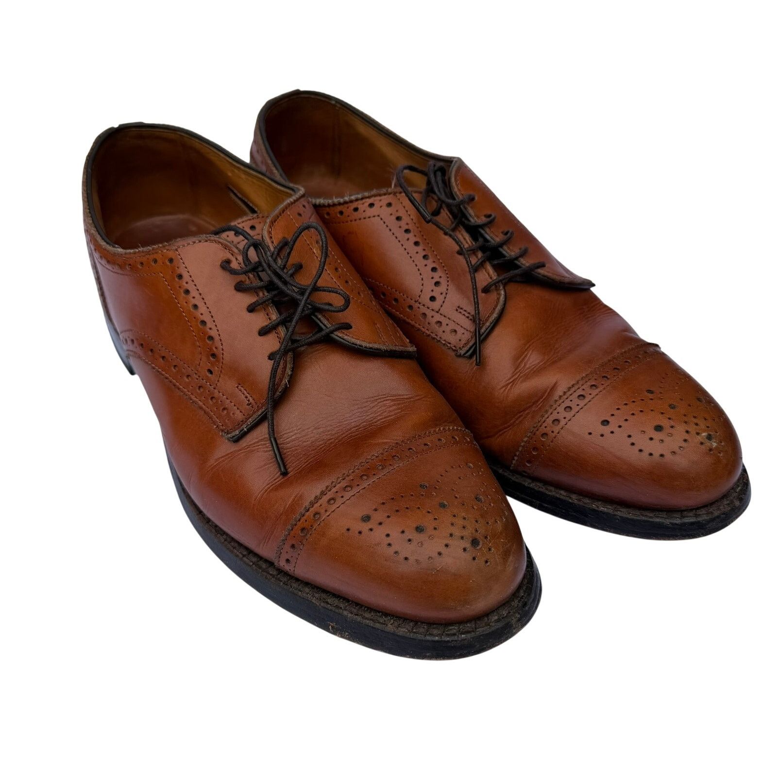 Allen Edmonds Allen Edmonds Lexington Cap Toe Oxford 10.5D Dress Shoes Size US 10.5 / EU 43-44 - 6 Thumbnail
