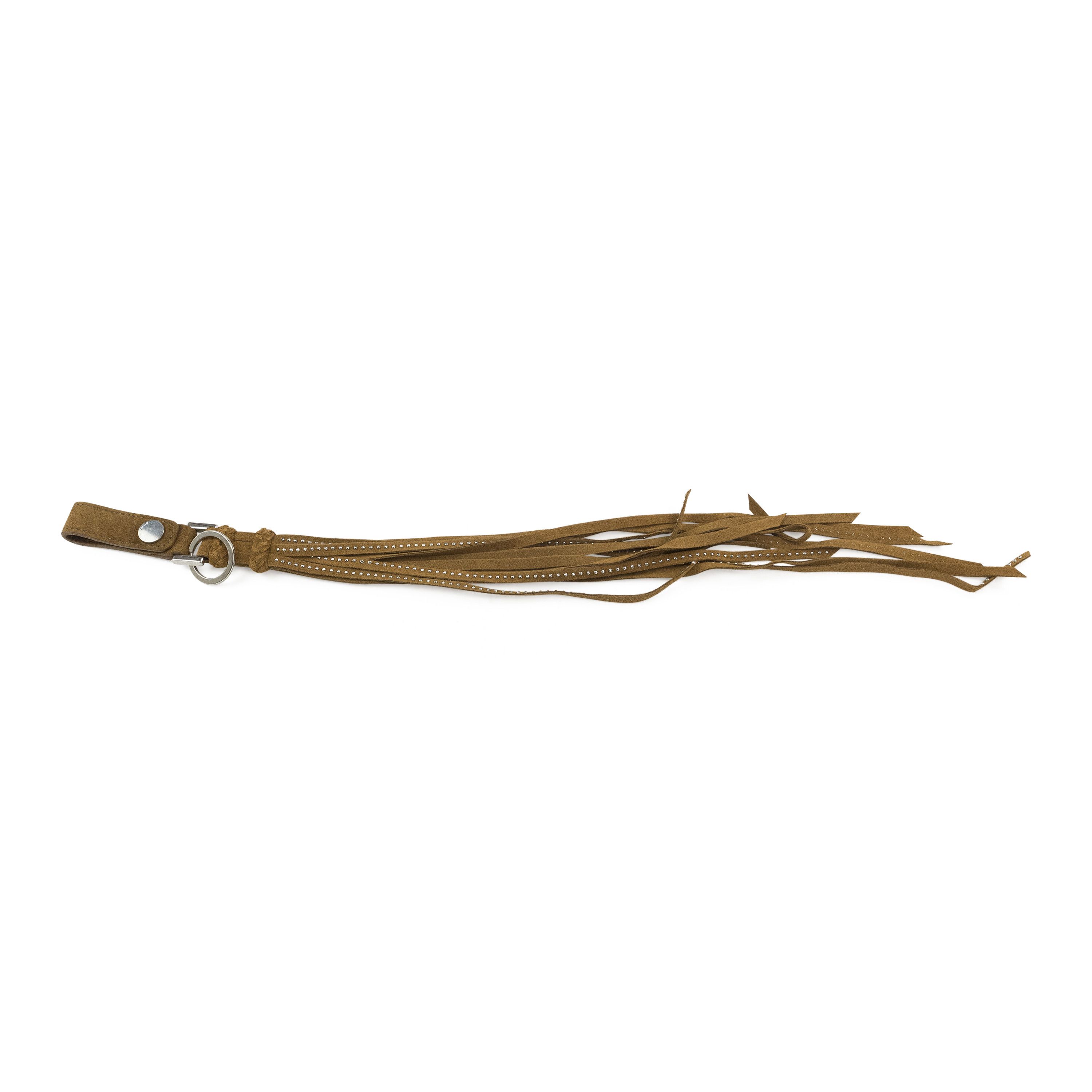 Amiri BROWN STD SUEDE LONG TASSEL KEYCHAIN SIZE OS Size ONE SIZE - 1 Thumbnail