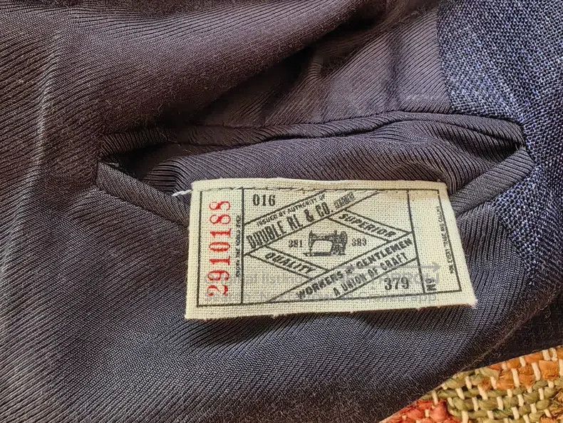 RRL Ralph Lauren RRL Ralph Lauren Unisex Vintage Gun Collar Double Button F Size 42R - 4 Thumbnail