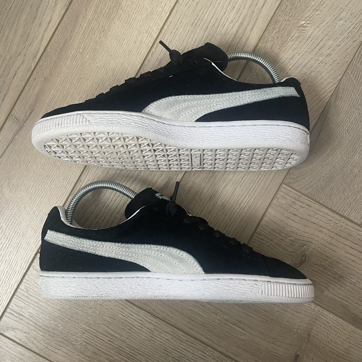 Puma Puma Suede Classic White Black Trainers Size US 7.5 / IT 37.5 - 3 Thumbnail