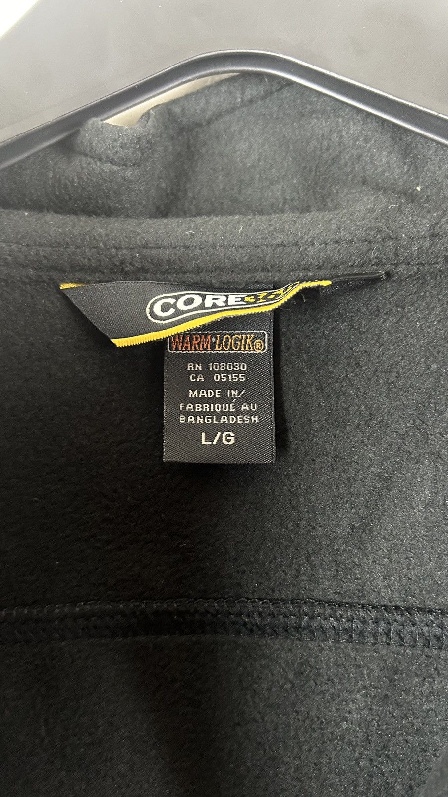 Vintage Soft Shell Jacket Large Man Black Size US L / EU 52-54 / 3 - 2 Thumbnail