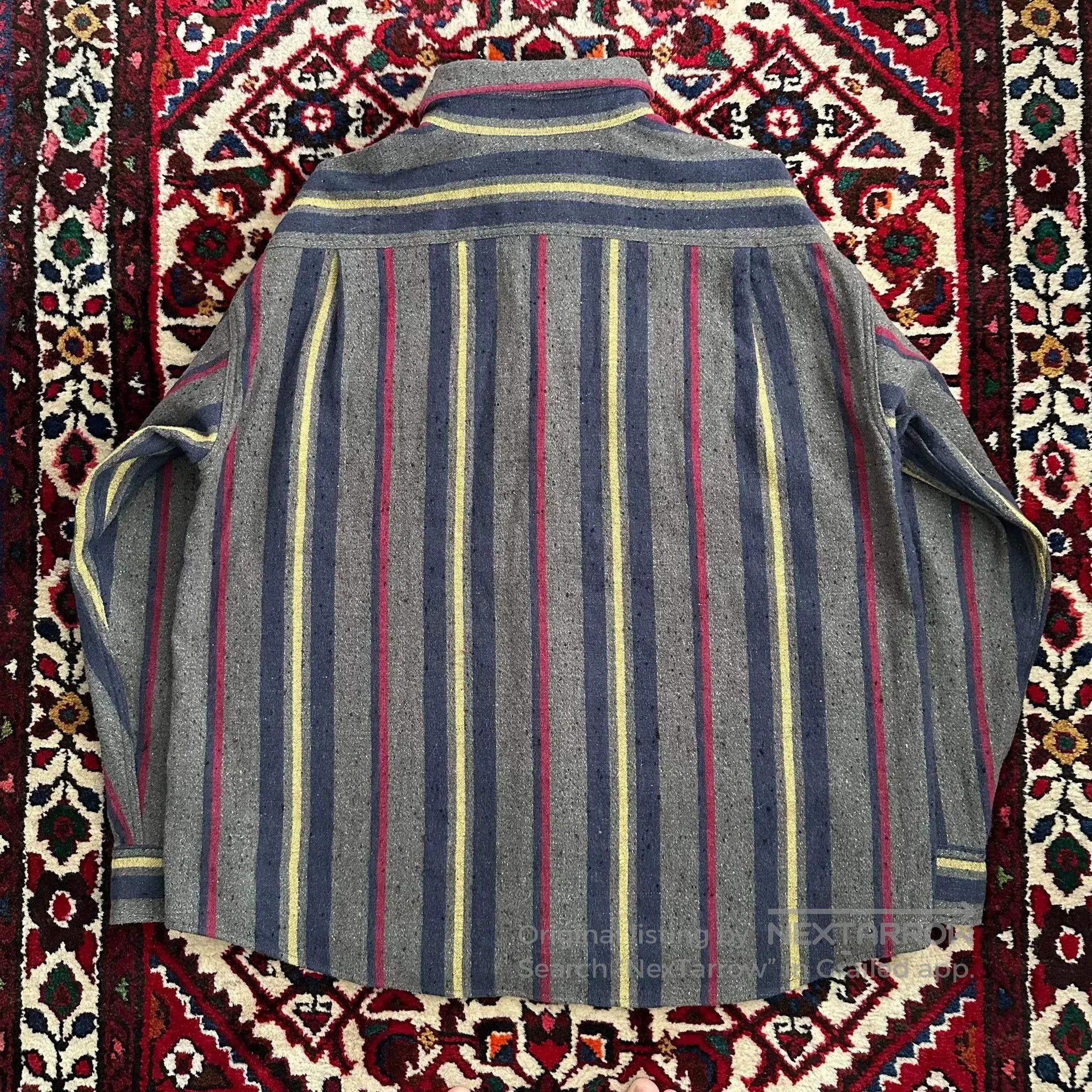 Visvim visvim lumber long sleeve striped shirt. Size US M / EU 48-50 / 2 - 2 Thumbnail