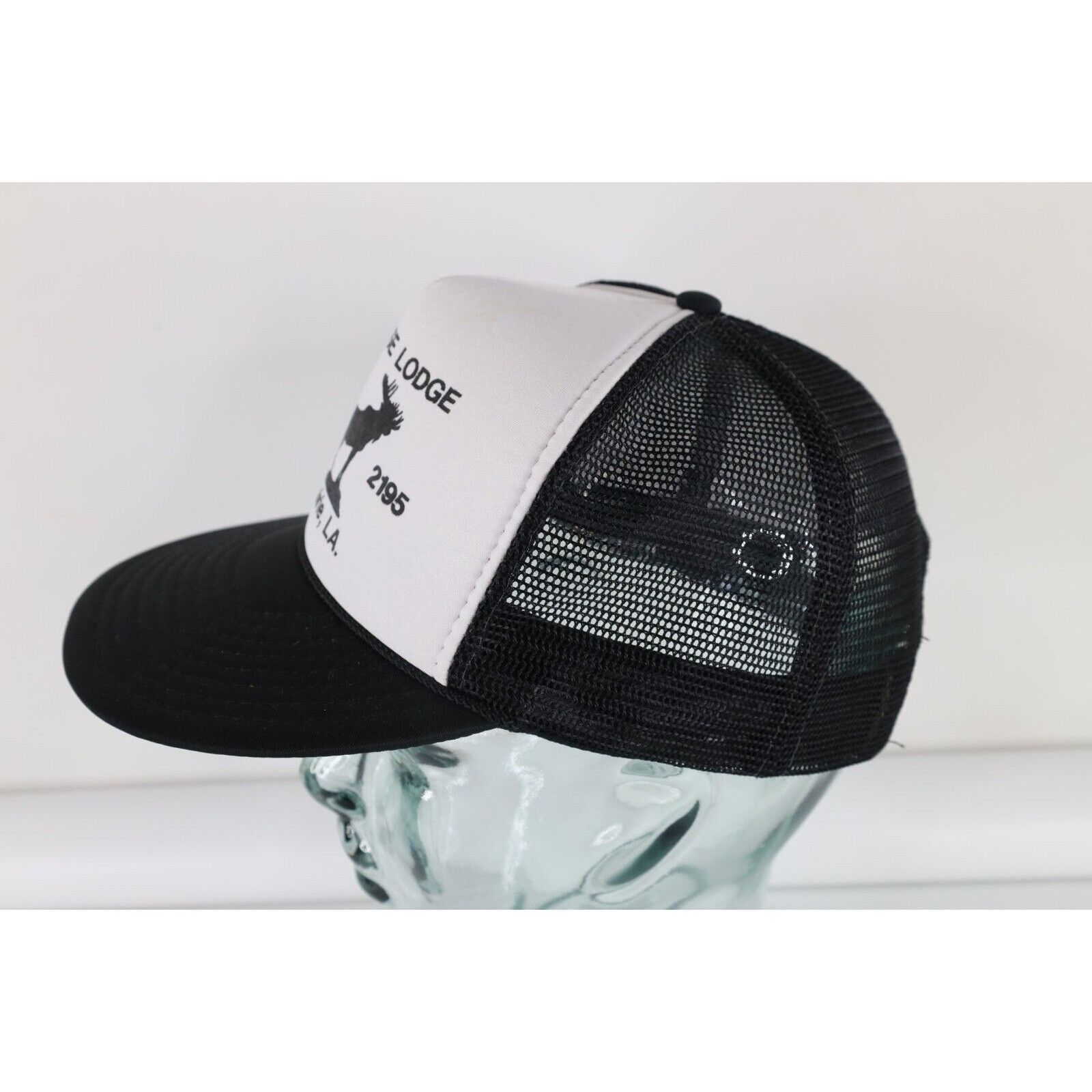 Vintage Vintage 90s Streetwear Moose Lodge No 2195 Trucker Hat Size ONE SIZE - 2 Thumbnail