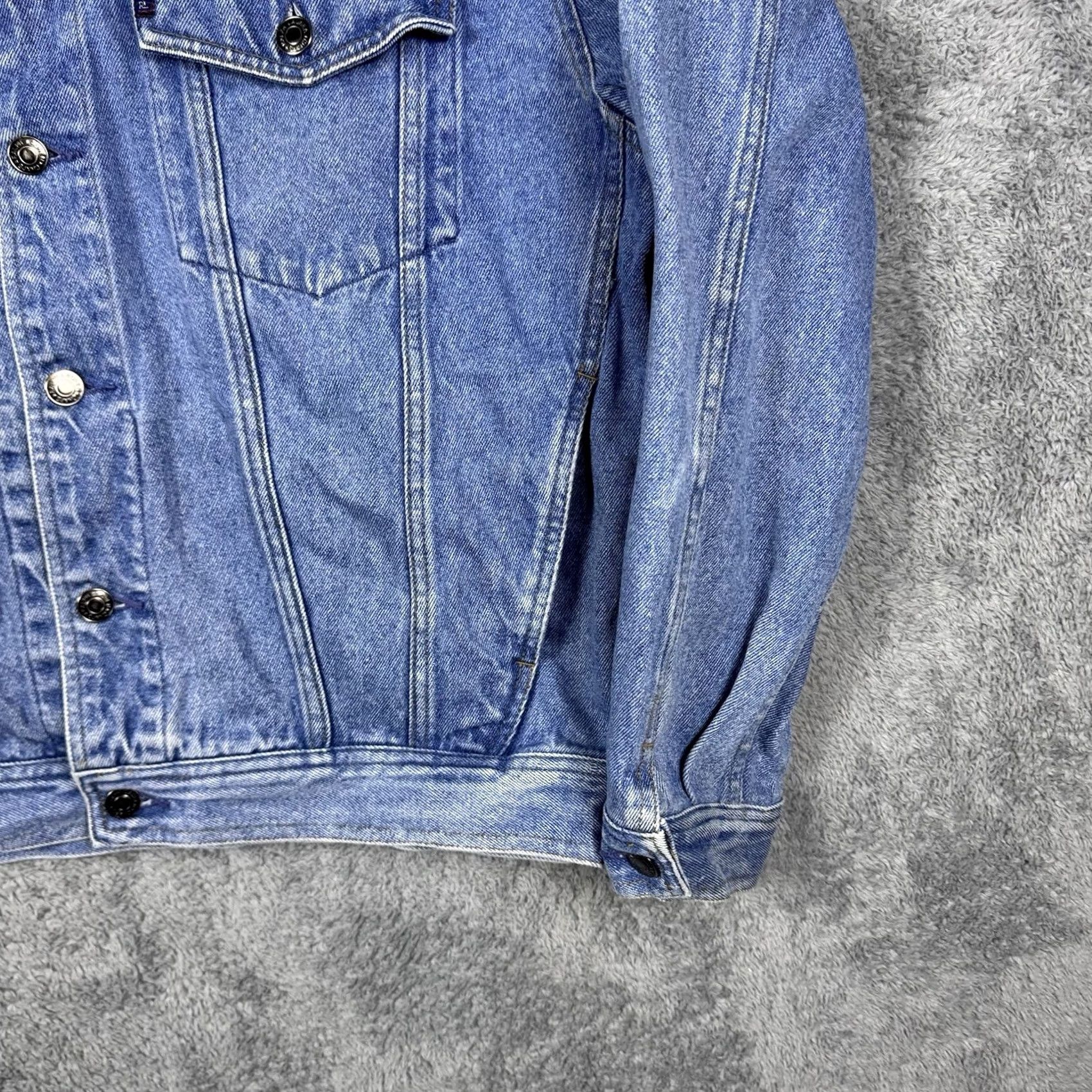 Polo Ralph Lauren VINTAGE Polo Ralph Lauren Denim Jacket Mens M Jeans Fade Trucker 90s RL Grunge Y2K Size US M / EU 48-50 / 2 - 3 Thumbnail