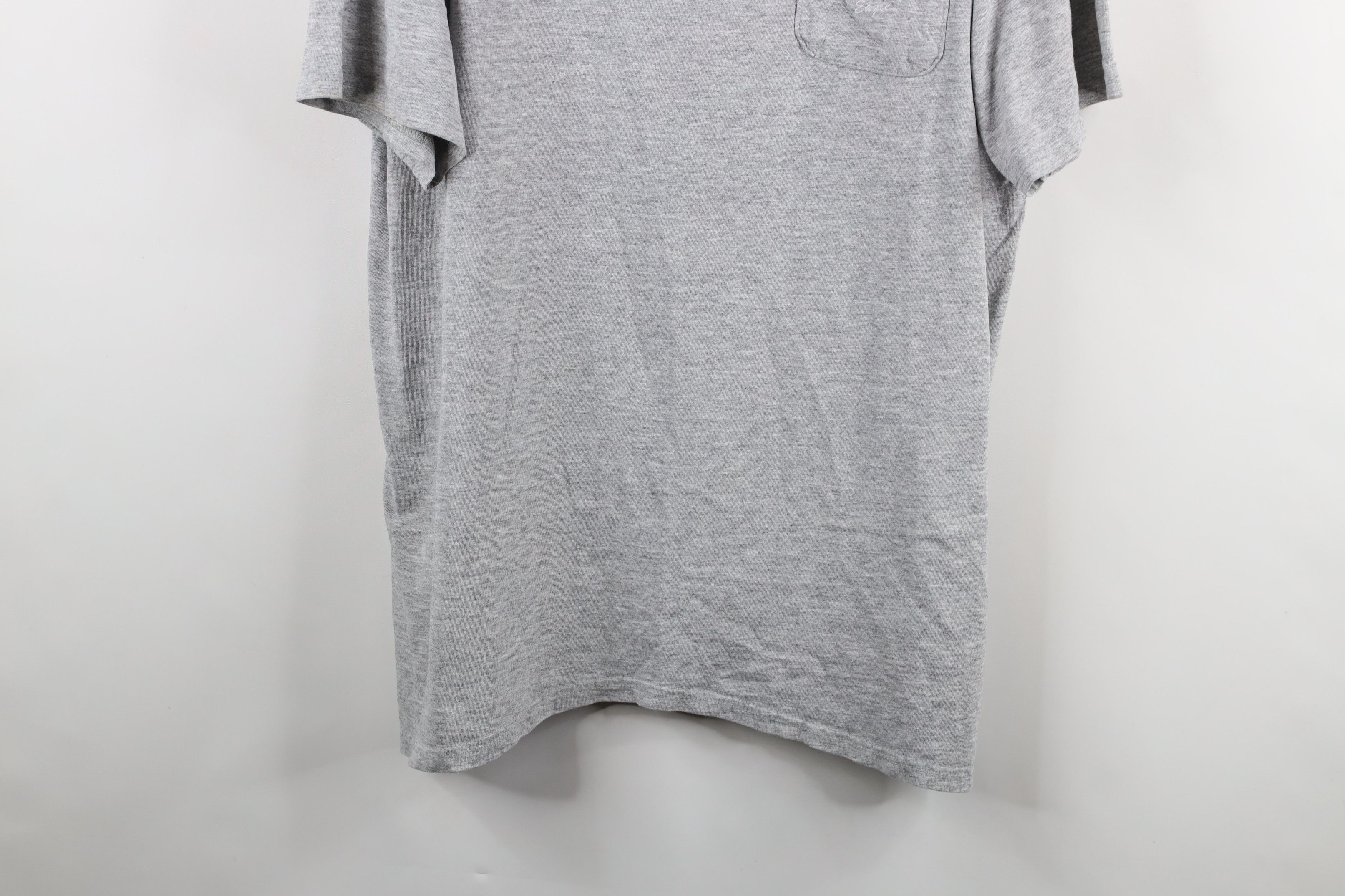 American Eagle Outfitters × Vintage Vintage 90s American Eagle Outfitters Spell Out T-Shirt Gray Size US L / EU 52-54 / 3 - 3 Thumbnail