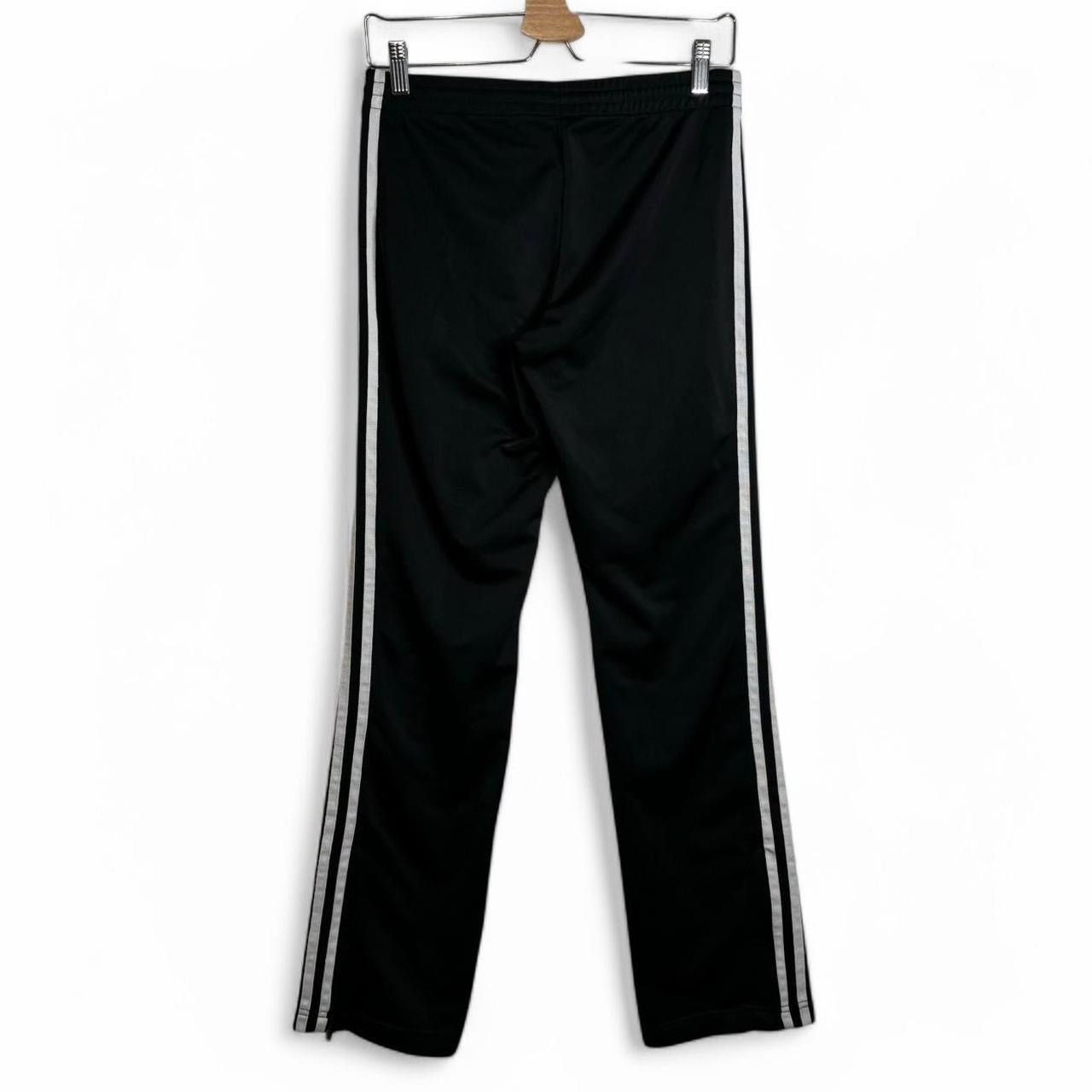 Adidas Vintage Style Adidas Black Sport Track Pants Size 29" - 5 Thumbnail