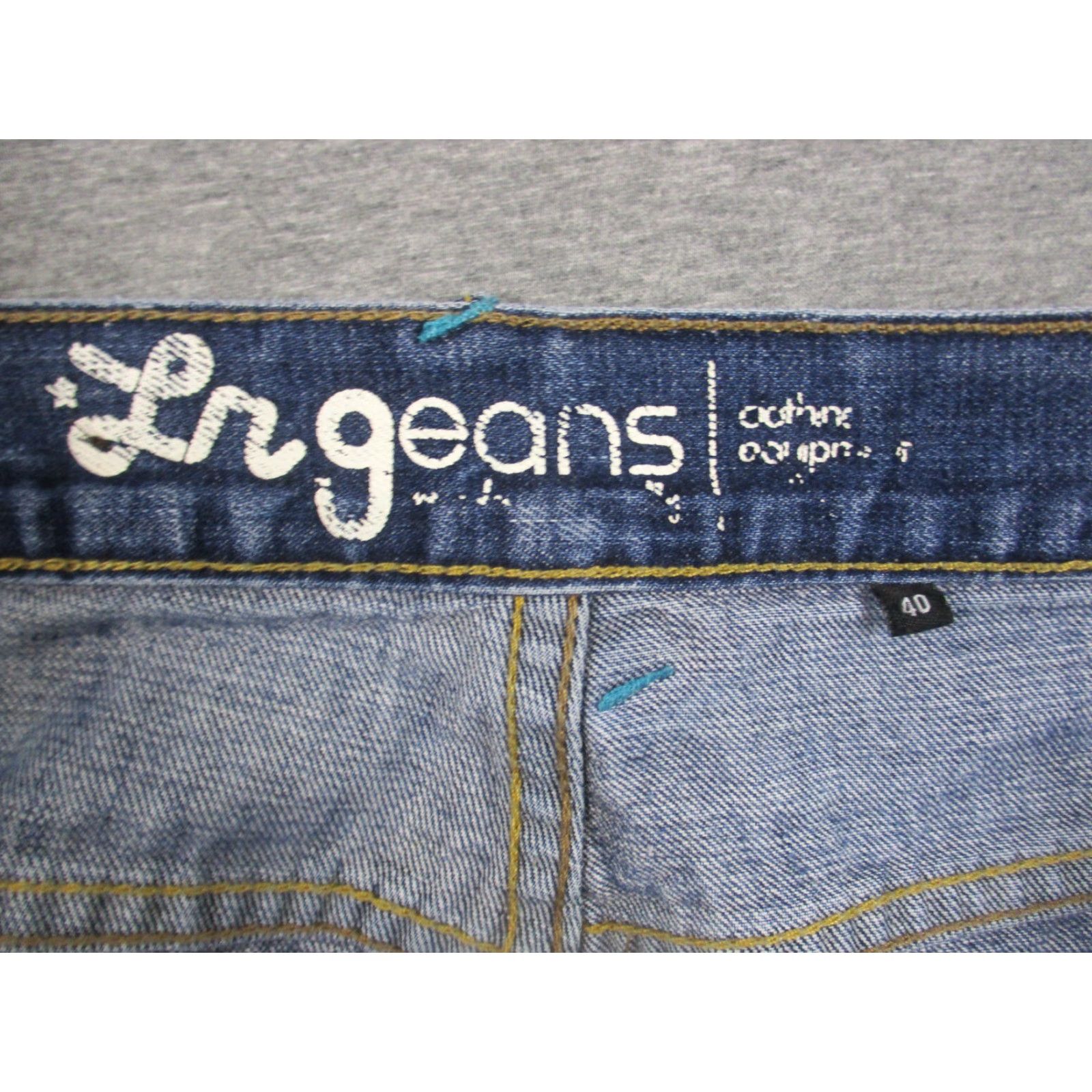 Southpole LRG Jeans Mens 40x32 Denim Baggy Y2k Southpole Style Skater Blue Size US 40 / EU 56 - 7 Thumbnail