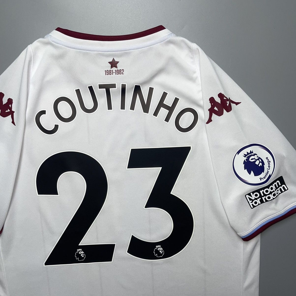 Kappa ASTON VILLA KAPPA 2021/2022 SOCCER AWAY JERSEY #23 COUTINHO Size US XXL / EU 58 / 5 - 11 Thumbnail