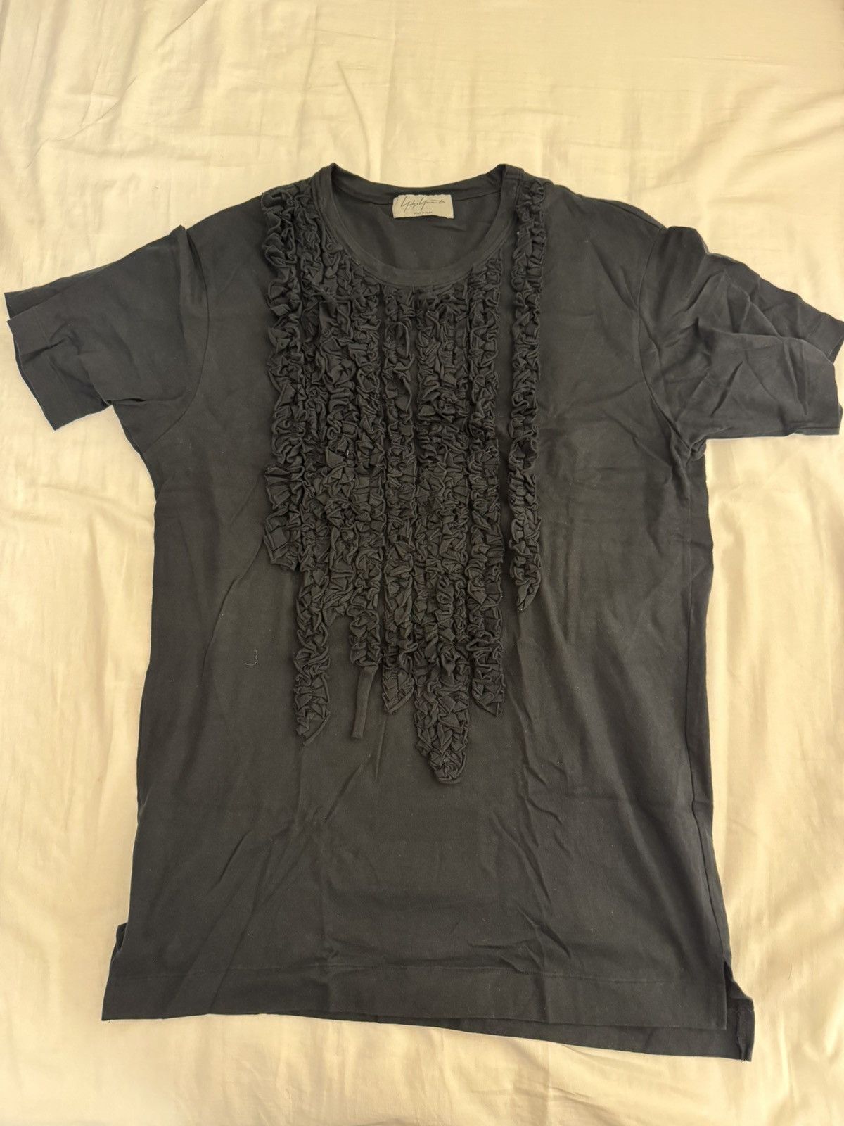 Yohji Yamamoto yohji yamamoto pour homme Three-dimensional pattern tshirt Size US L / EU 52-54 / 3 - 1 Thumbnail