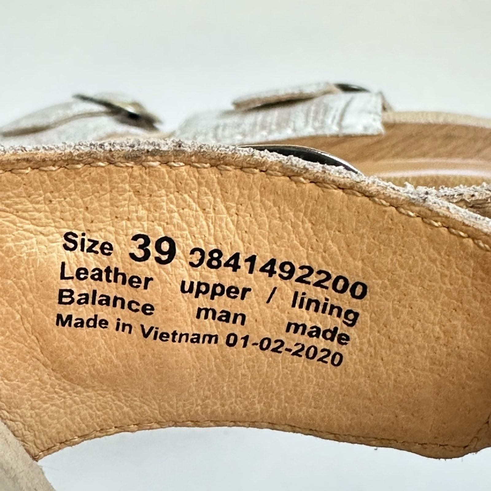 Dansko Dansko Sophie Distressed Double Strap Open Toe Sandal Clog Size US 9 / IT 39 - 7 Thumbnail