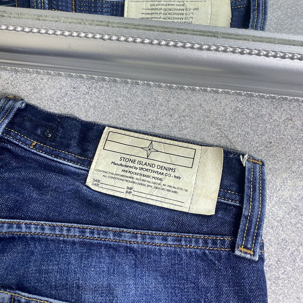 Stone Island Vintage Stone Island Jeans Size US 30 / EU 46 - 5 Thumbnail