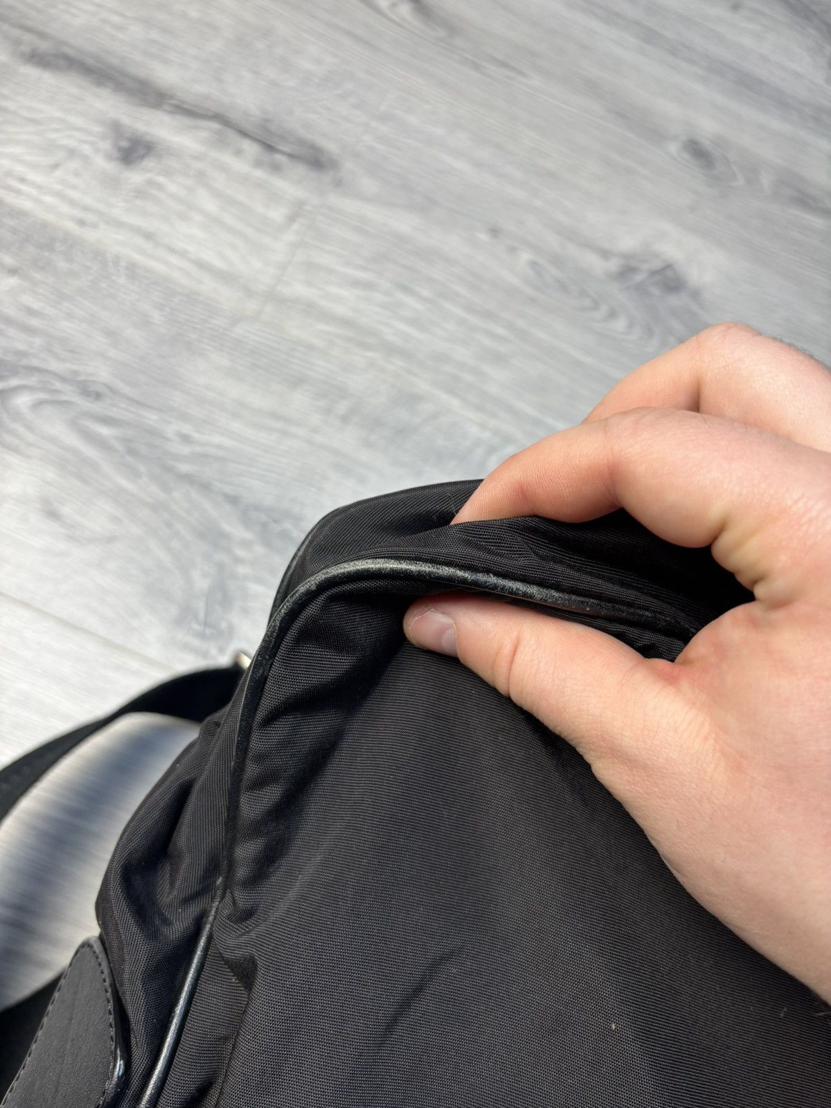 Bally Bally Luxury nylon leather shoulder bag black Size ONE SIZE - 8 Thumbnail