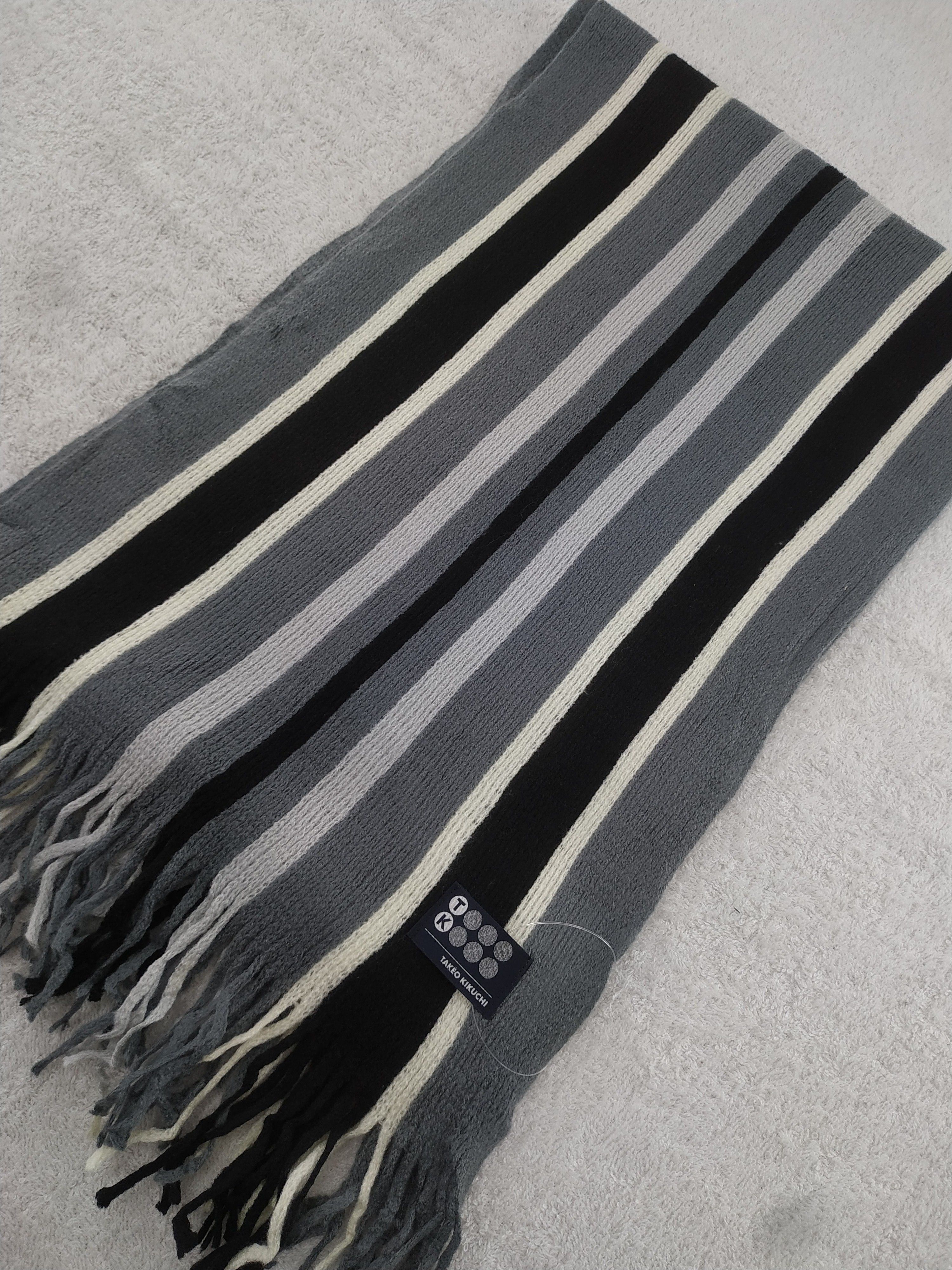 Takeo Kikuchi × Vintage Takeo Kikuchi Scarf / Muffler / Neckwear - WW869A Size ONE SIZE - 3 Thumbnail