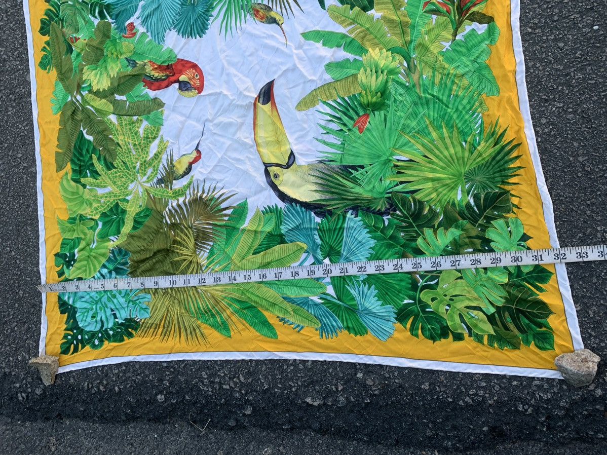 Vintage Vintage Spadacini Silk Handkerchief Size ONE SIZE - 5 Thumbnail