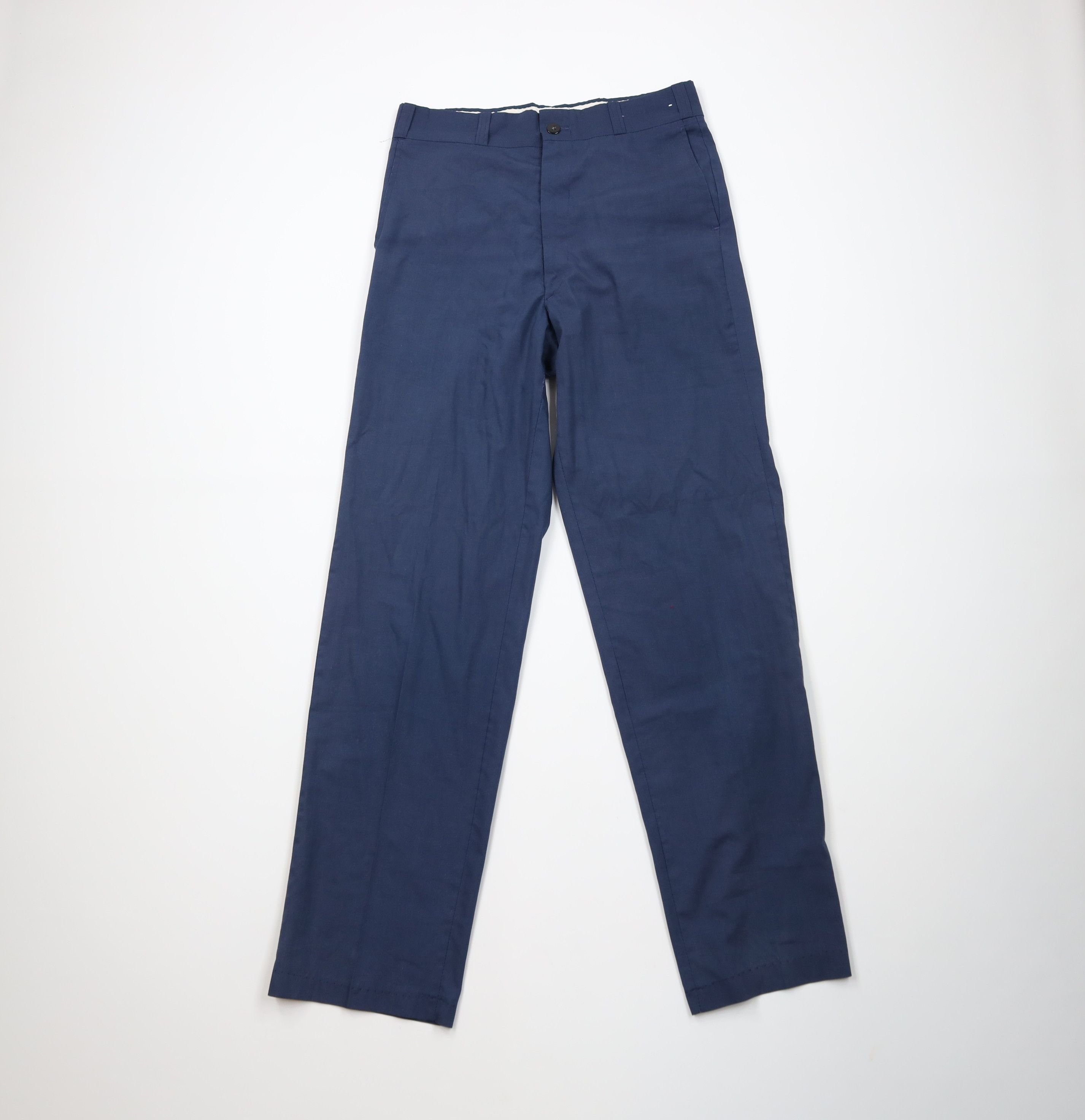 Vintage 60s Streetwear Workwear Wide Leg Pants Blue USA